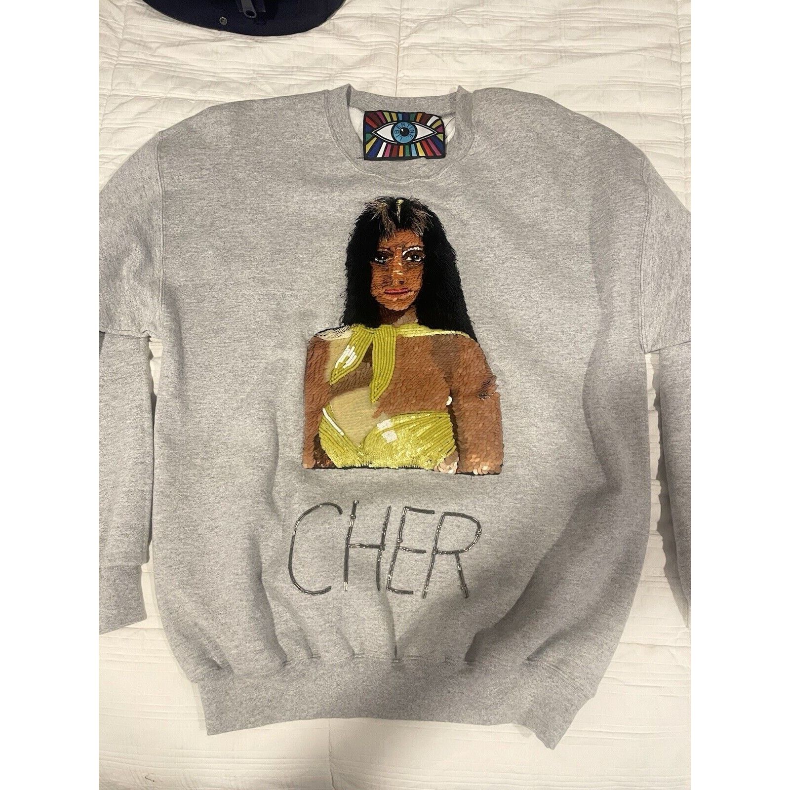 Libertine Libertine Cher Sequin Embroidered Sweater Size US M / EU 48-50 / 2 - 1 Thumbnail