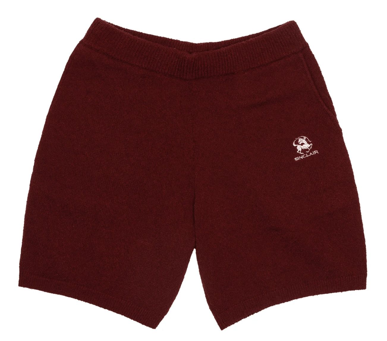 Sinclair Global Sinclair Boucle Sweatshorts Maroon Size US 30 / EU 46 - 1 Thumbnail