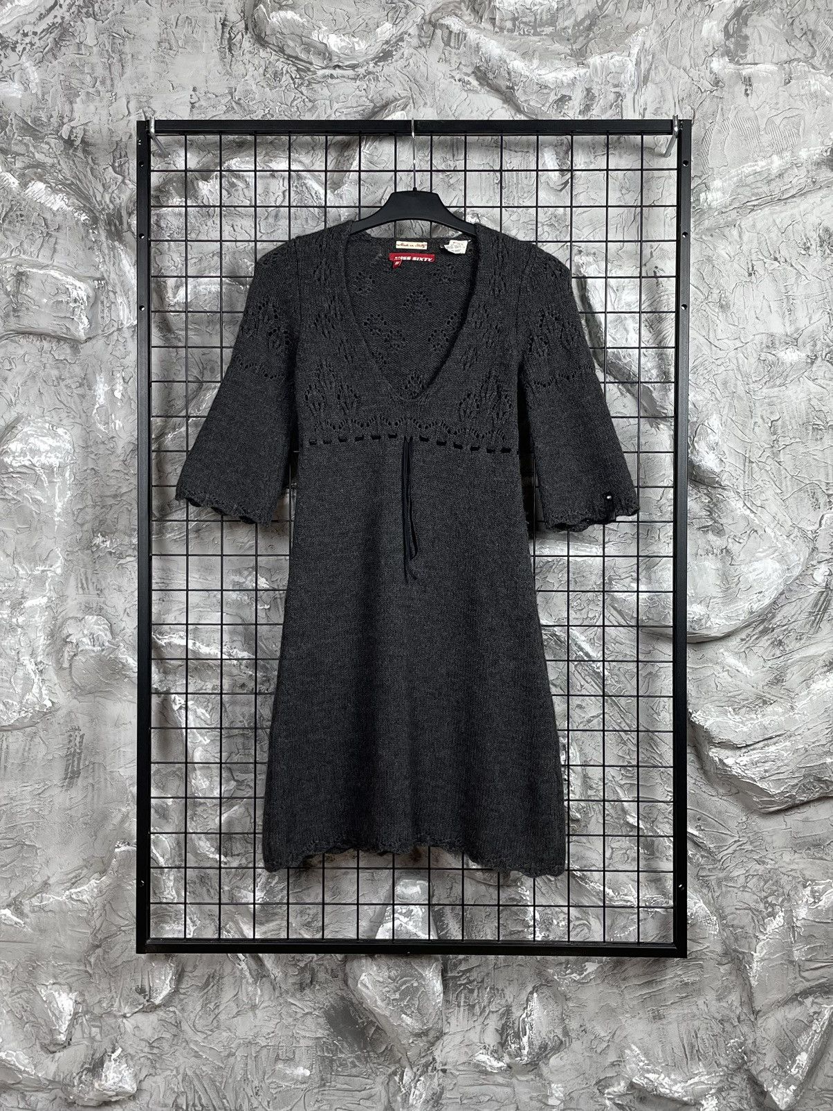 Miss Sixty Miss Sixty Vintage Alpaca Blend Knit Dress Grunge Y2K Style Size S / US 4 / IT 40 - 1 Thumbnail