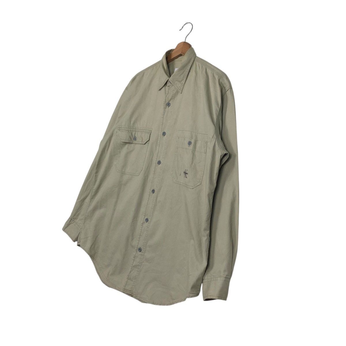 Calvin Klein × Japanese Brand 📌Vintage Chore Work Shirt Jacket Calvin Klein Jeans Size US M / EU 48-50 / 2 - 3 Thumbnail