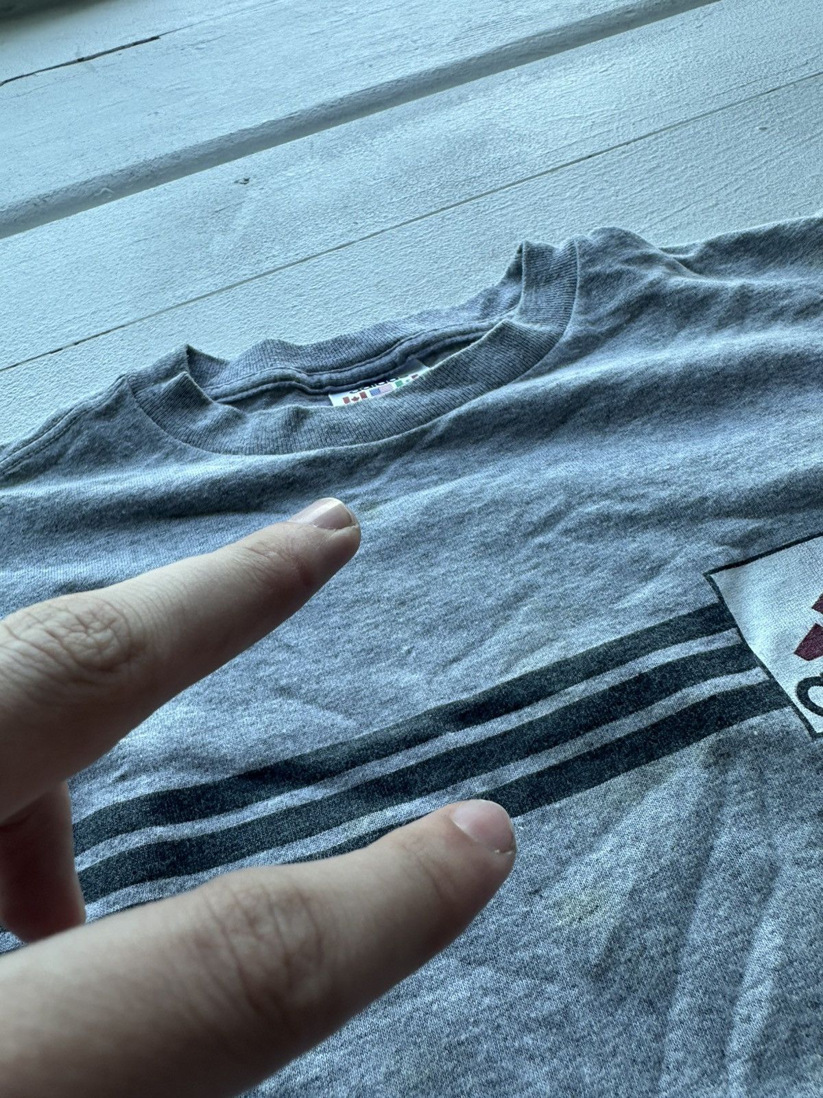 Adidas USA MADE unisex🚨 VNTG ADIDAS RARE T Y2K STYLE ARCHIVE OVER Size US XS / EU 42 / 0 - 6 Thumbnail