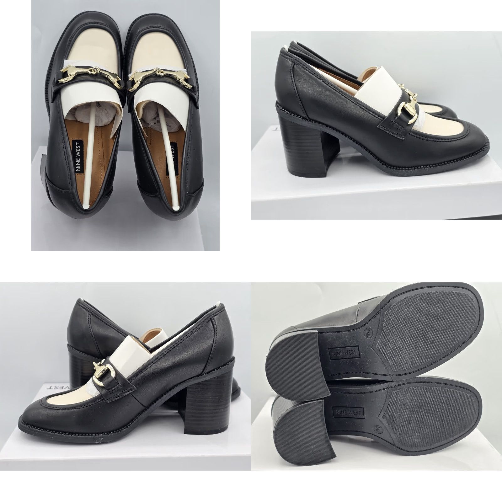 Nine West Nine West Pumps Women's Koolo 3 Block Heel Pump Black Size 5.5 M Shoes Womens Heel Pump Black 5.5 M Size US 7 / IT 37 - 8 Thumbnail