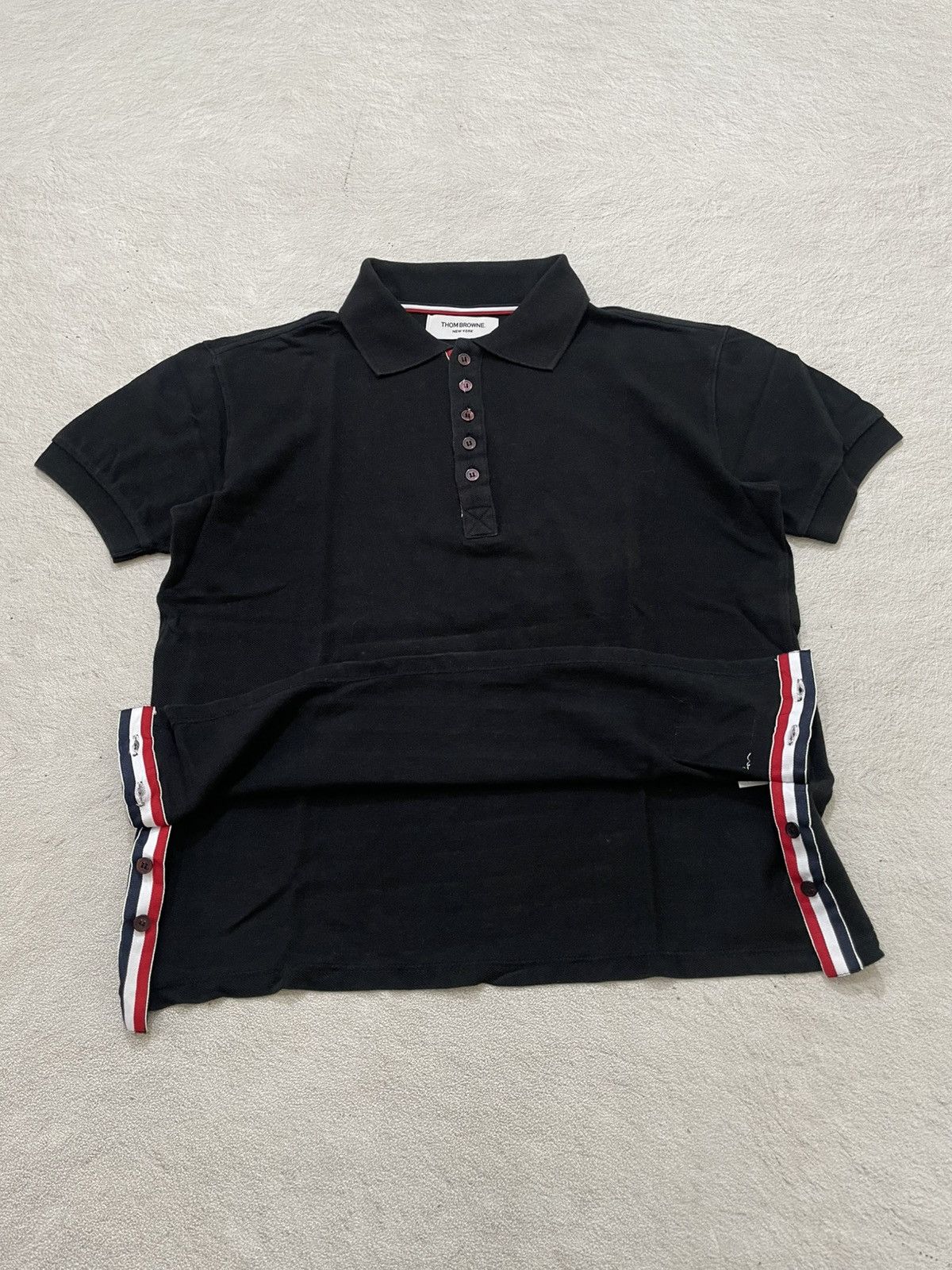 Hysteric Glamour 2000s Thom Browne Polo Shirt Archival Ifsix y’s Hysteric LGB Size US M / EU 48-50 / 2 - 4 Thumbnail