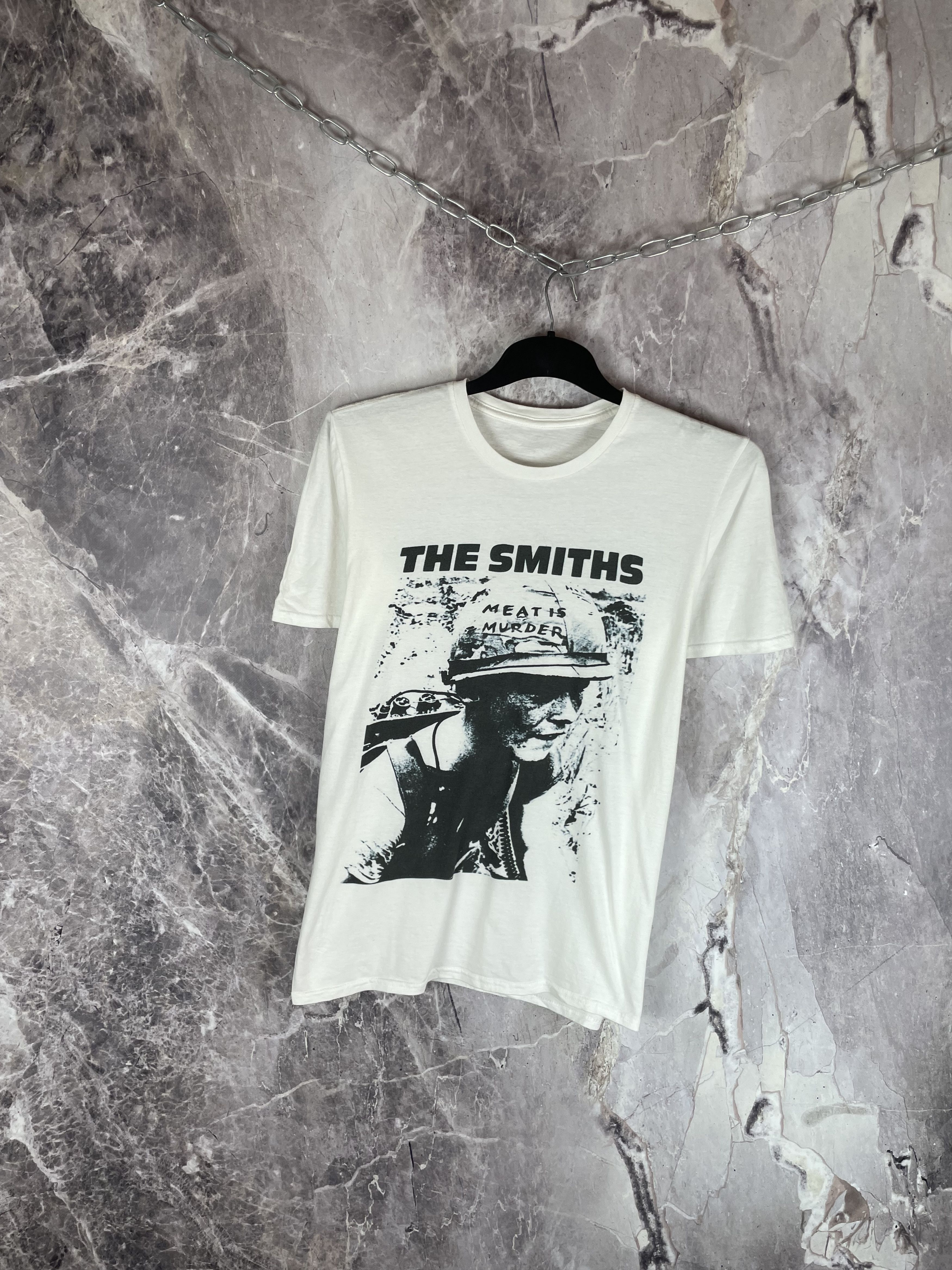 Band Tees The Smiths Meat is a murder t-shirt Size US M / EU 48-50 / 2 - 2 Thumbnail