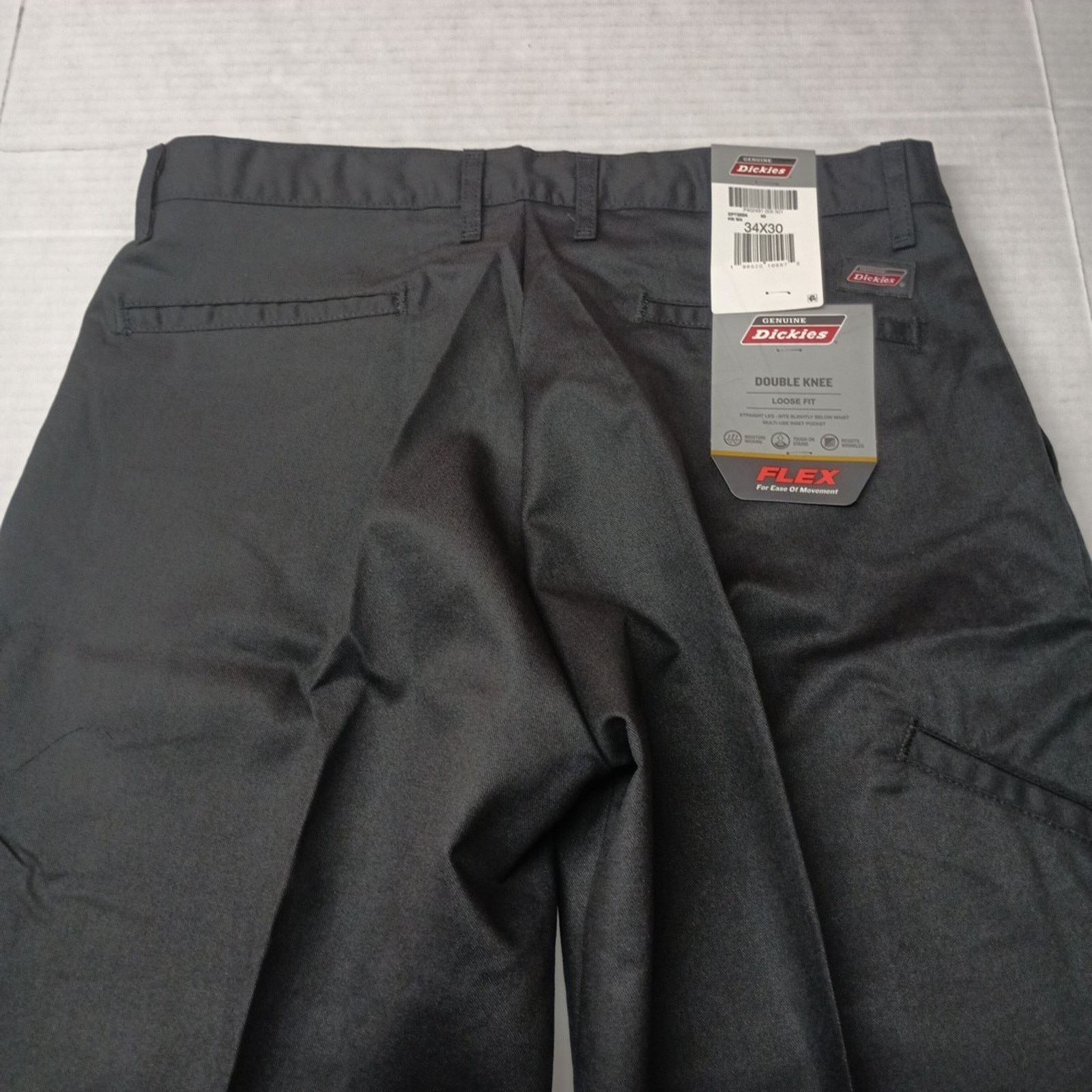Dickies Dickies Loose Fit Double Knee Work Pants Men's 34x30 Black Size US 34 / EU 50 - 7 Thumbnail
