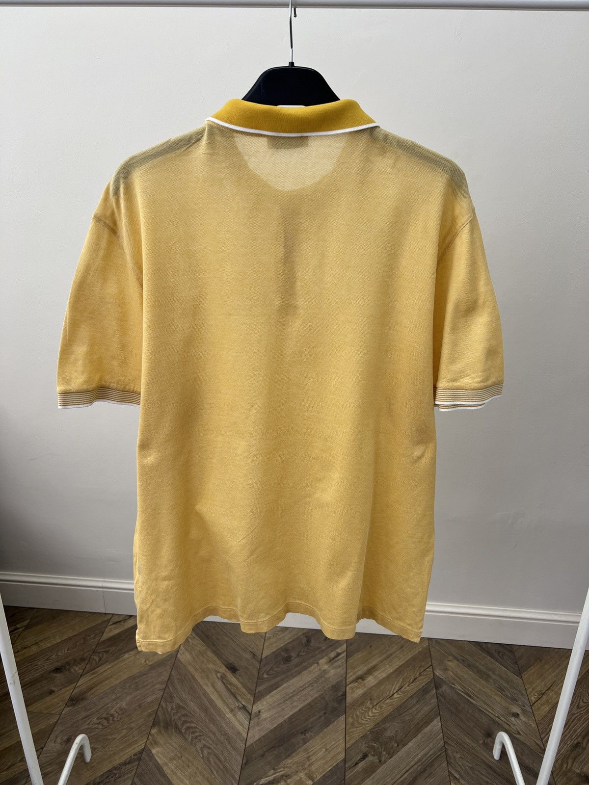 Gran Sasso Vintage Gran Sasso Yellow Polo T-Shirt Size US M / EU 48-50 / 2 - 9 Thumbnail