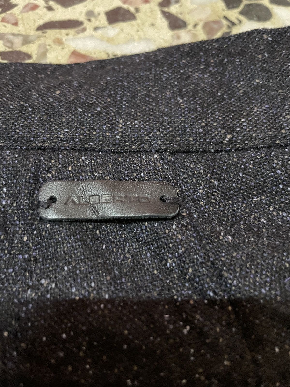 Alberto Germany Designer Alberto Regular Slim Fit Wool/silk/ Casual Size US 35 - 11 Thumbnail