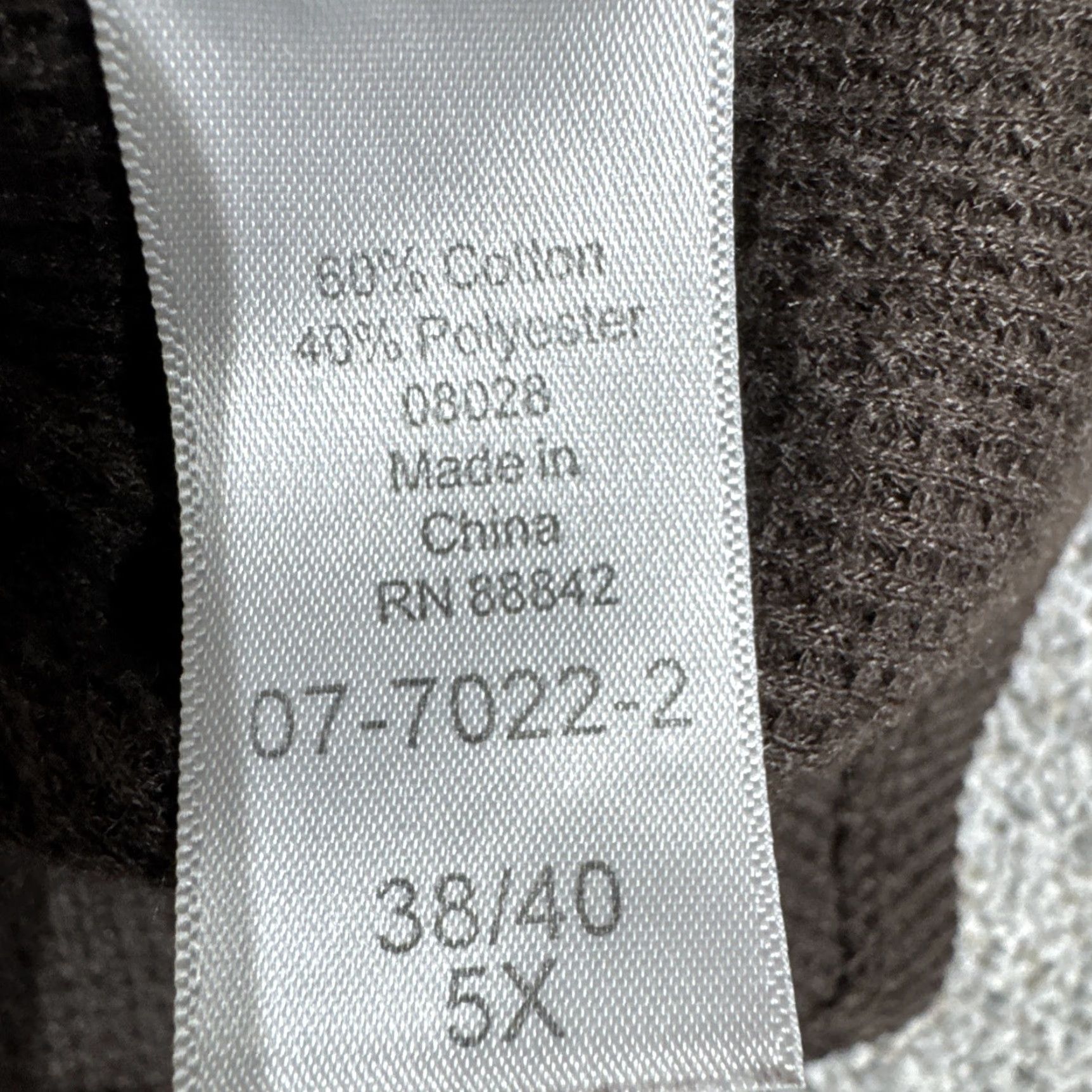 Vintage VINTAGE? No—Oops. (Cannot add) Size XXL / US 16-18 / IT 52-54 - 6 Thumbnail