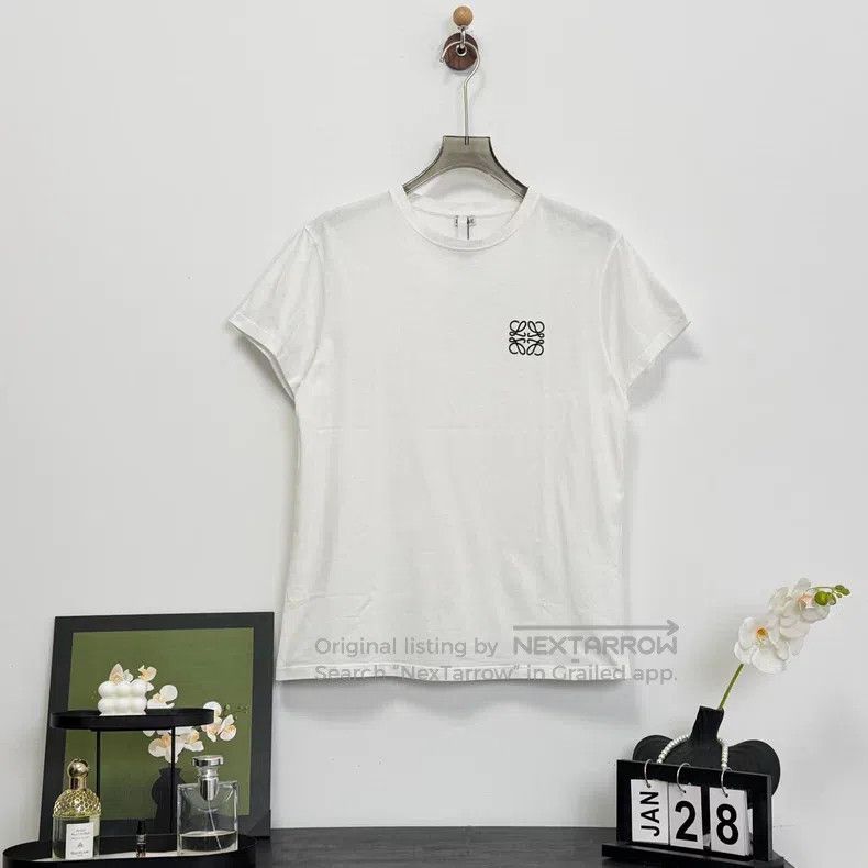 Loewe Loewe Embroidered Logo Short Sleeve Size S / US 4 / IT 40 - 1 Thumbnail