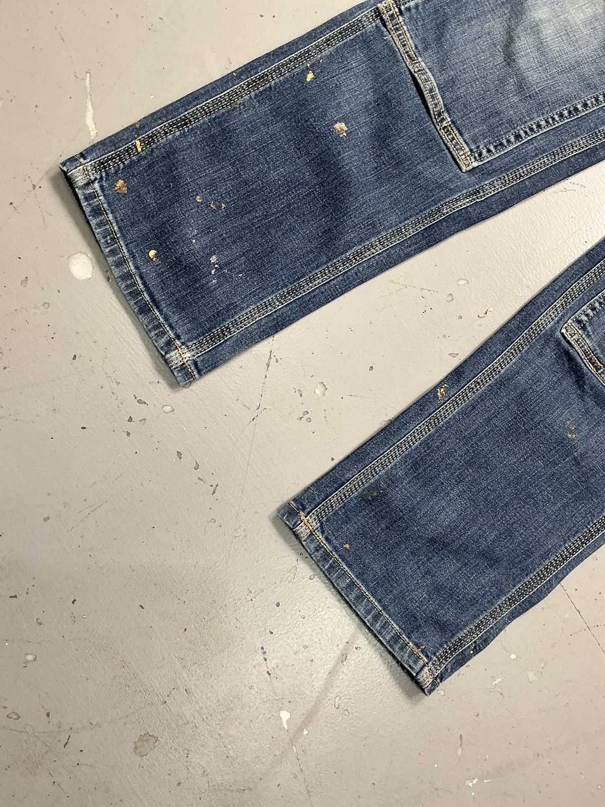 Carhartt Vintage Carhartt double knee slim fit denim workwear Size US 38 / EU 54 - 4 Thumbnail