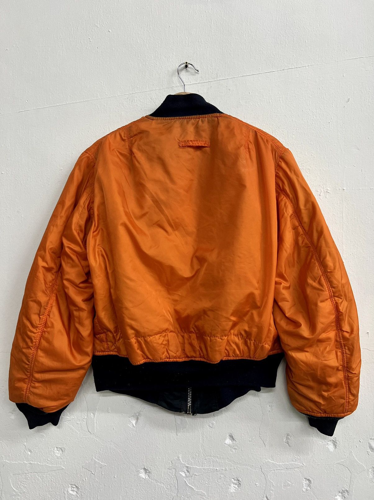 Alpha Industries × Vintage VINTAGE ALPHA INDUSTRIES MA-1 REVERSIBLE BOMBER JACKET Size US L / EU 52-54 / 3 - 10 Thumbnail