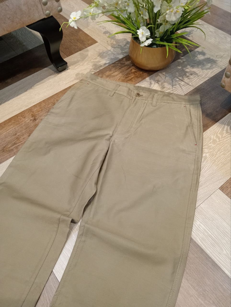 Issey Miyake RARE SAMPLE VINTAGE ISSEY MIYAKE BAGGY COTTON PANTS Size US 34 / EU 50 - 3 Thumbnail