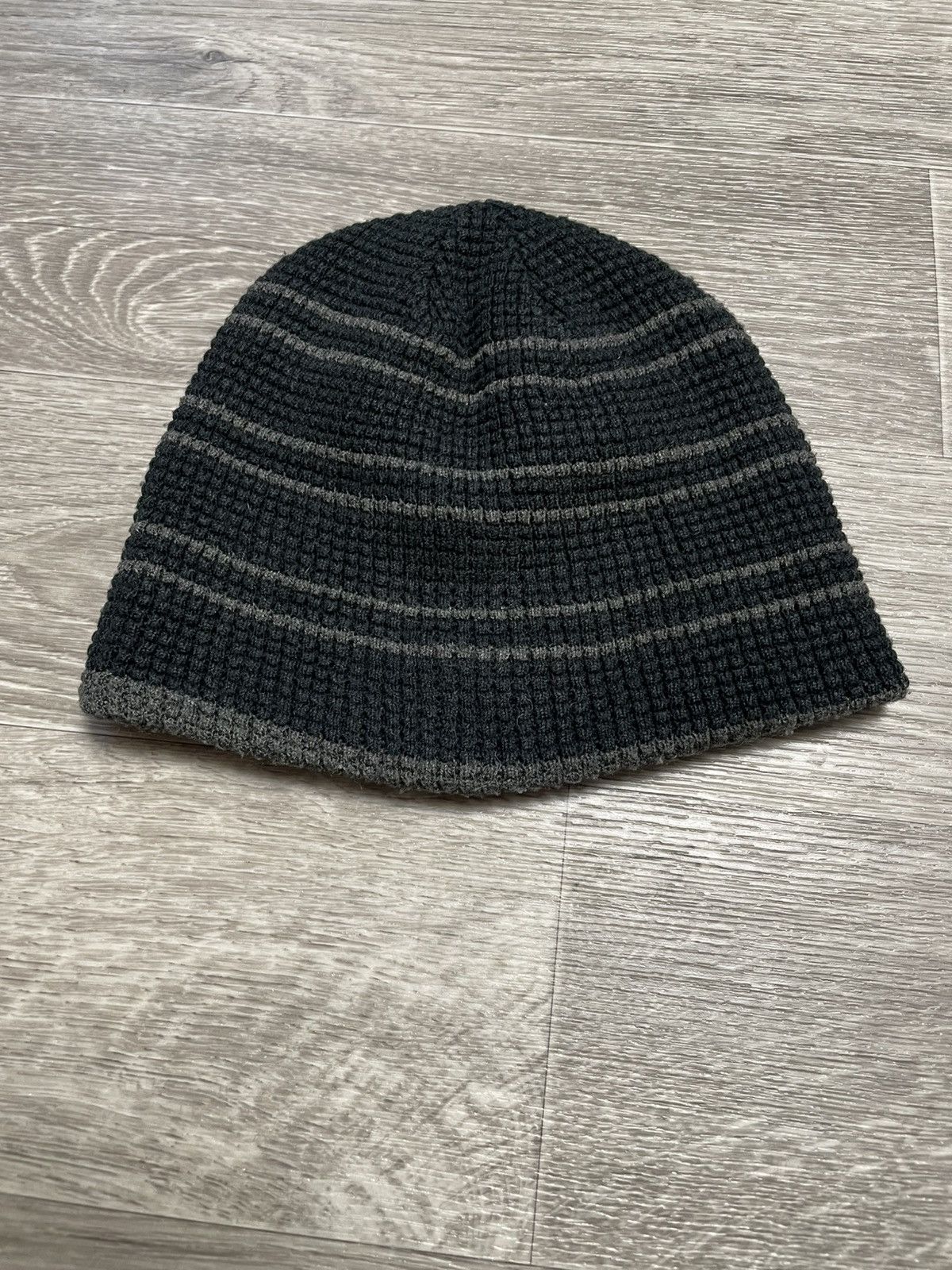 New York Yankees Vintage 00s NY Yankees Double Sided Waffle Beanie Hat Y2K OG Size ONE SIZE - 9 Thumbnail