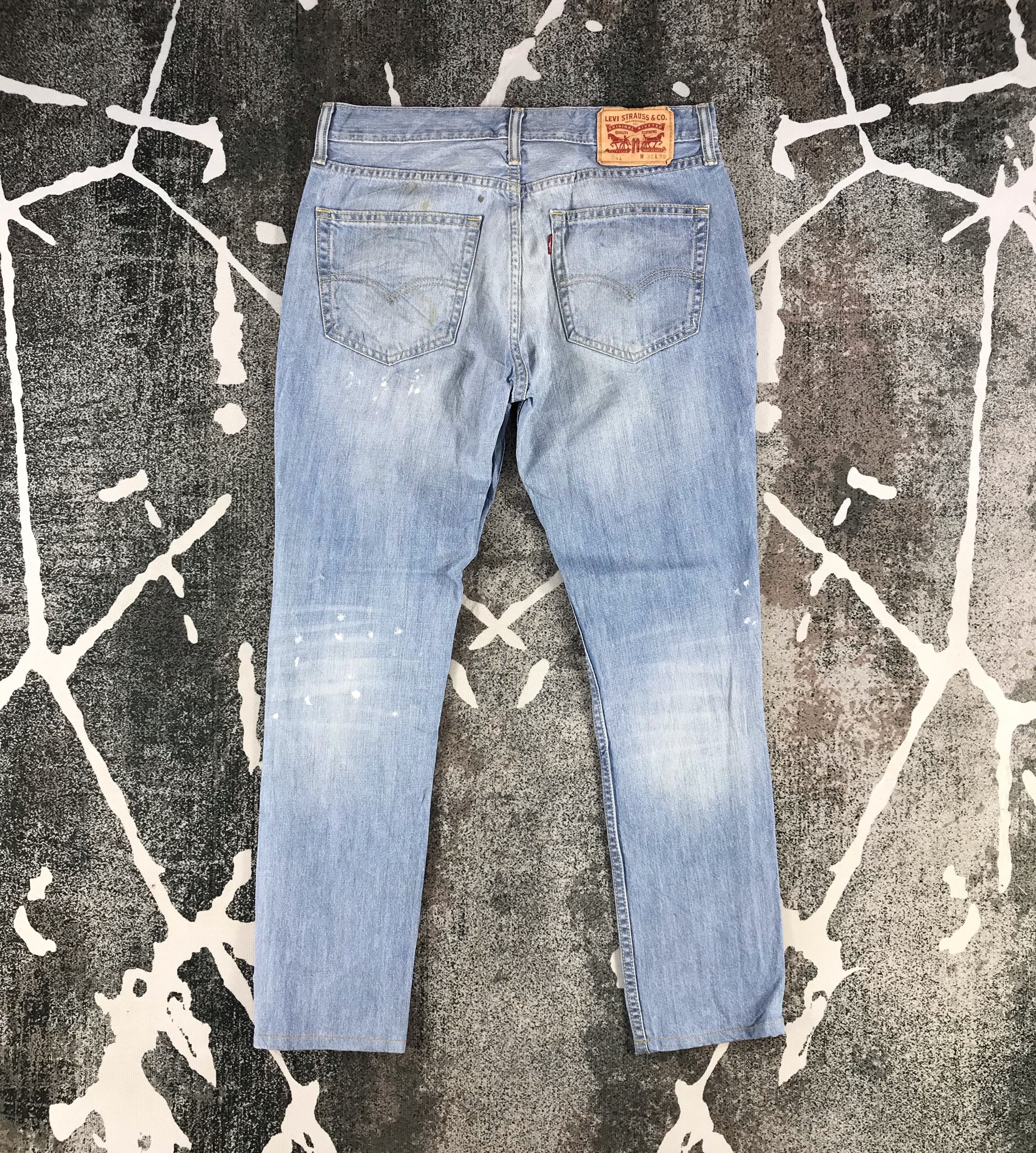 Levi's Levi's 511 Jeans Painted Denim KJ835 Size US 32 / EU 48 - 2 Thumbnail