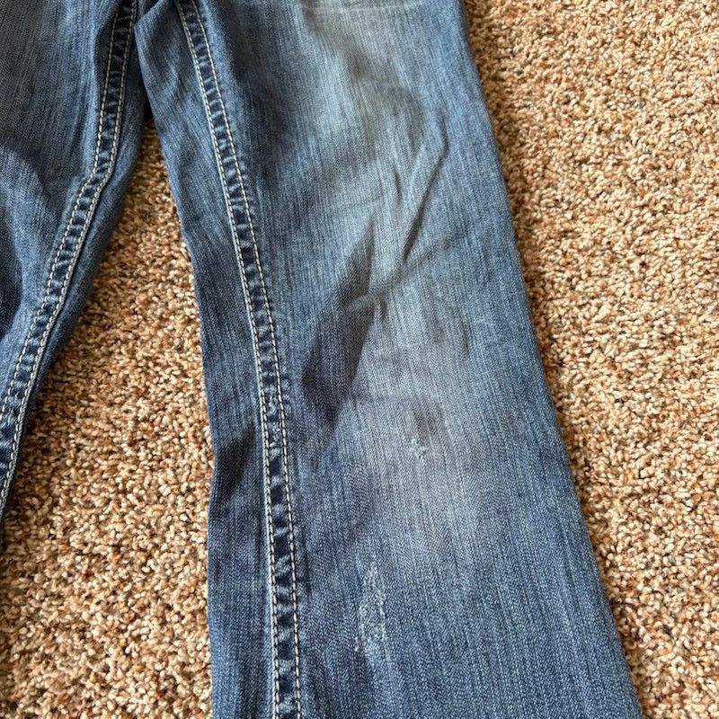 Mek Denim Mek Denim New Oaxaca Bootcut Jeans Size 28/34 Distressed Size 28" / US 6 / IT 42 - 11 Thumbnail