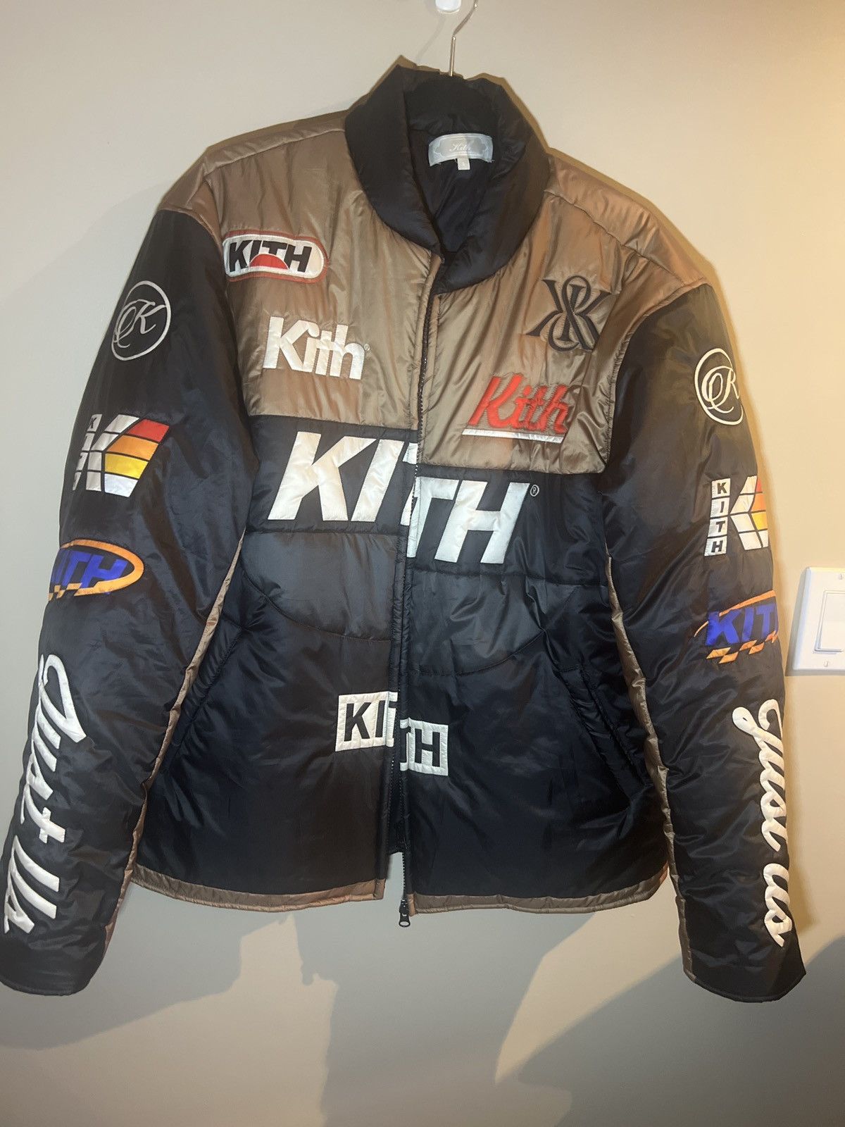 Kith Kith MLB New-York Mets suede bomber | Grailed