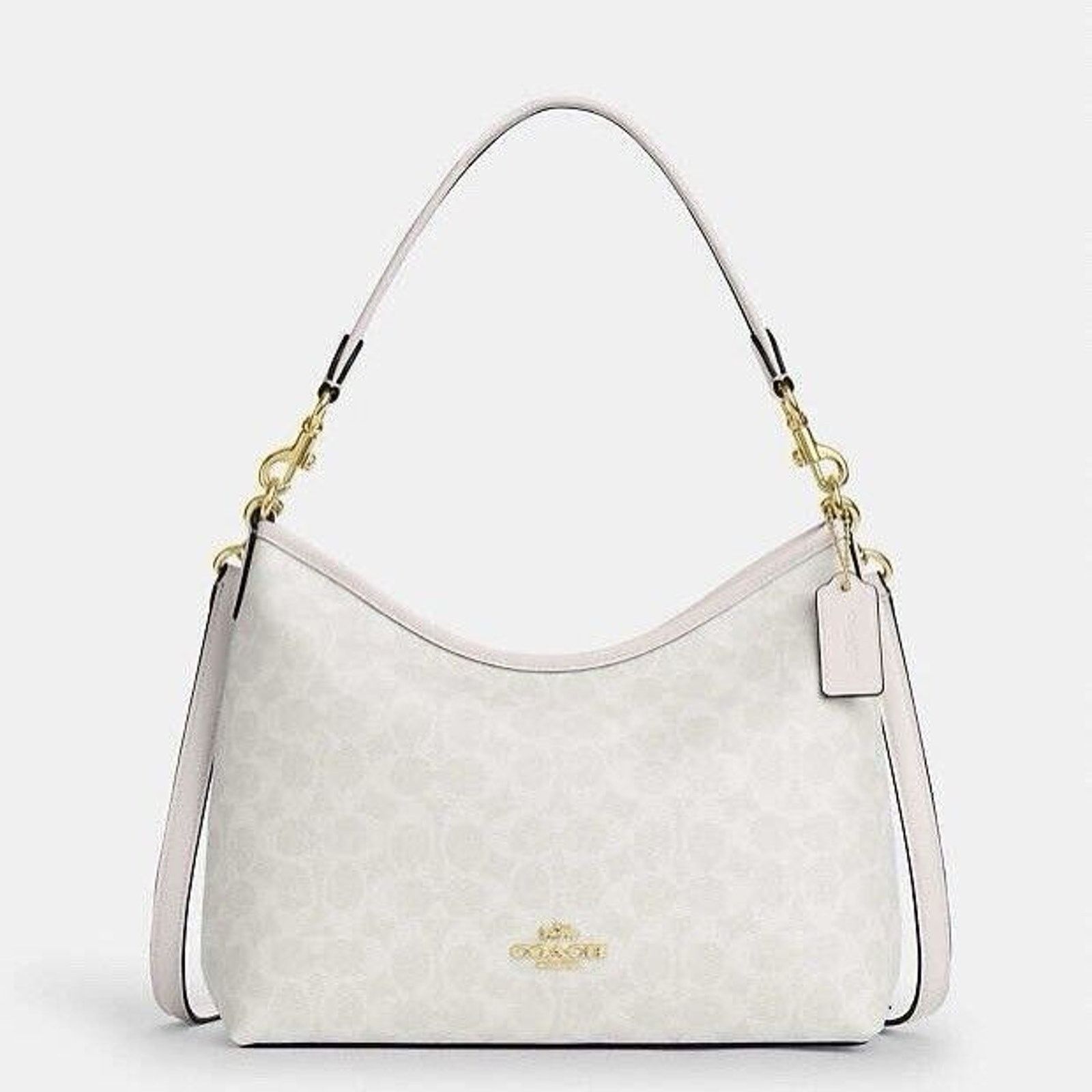 Coach NWT Coach Laurel Shoulder Bag CV975 White /Chalk Size ONE SIZE - 2 Thumbnail