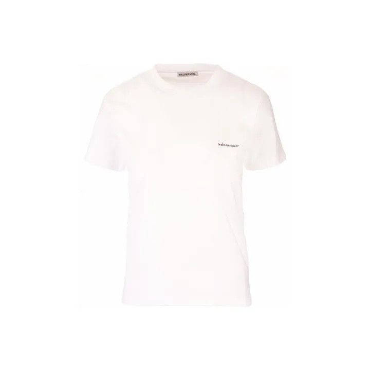 Balenciaga Logo Short Sleeve Top for Women 0079