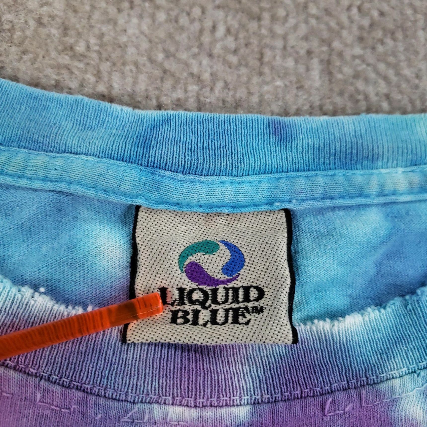 Liquid Blue VINTAGE Liquid Blue Grateful Dead T-Shirt Men Extra Large Graphic 2000s Roses Skull Tie Dye Size US XL / EU 56 / 4 - 5 Thumbnail