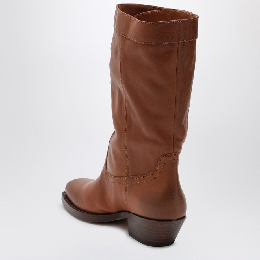 Isabel Marant o1d2blof0824 Leather Boots in Brown Size US 8 / IT 38 - 4 Thumbnail