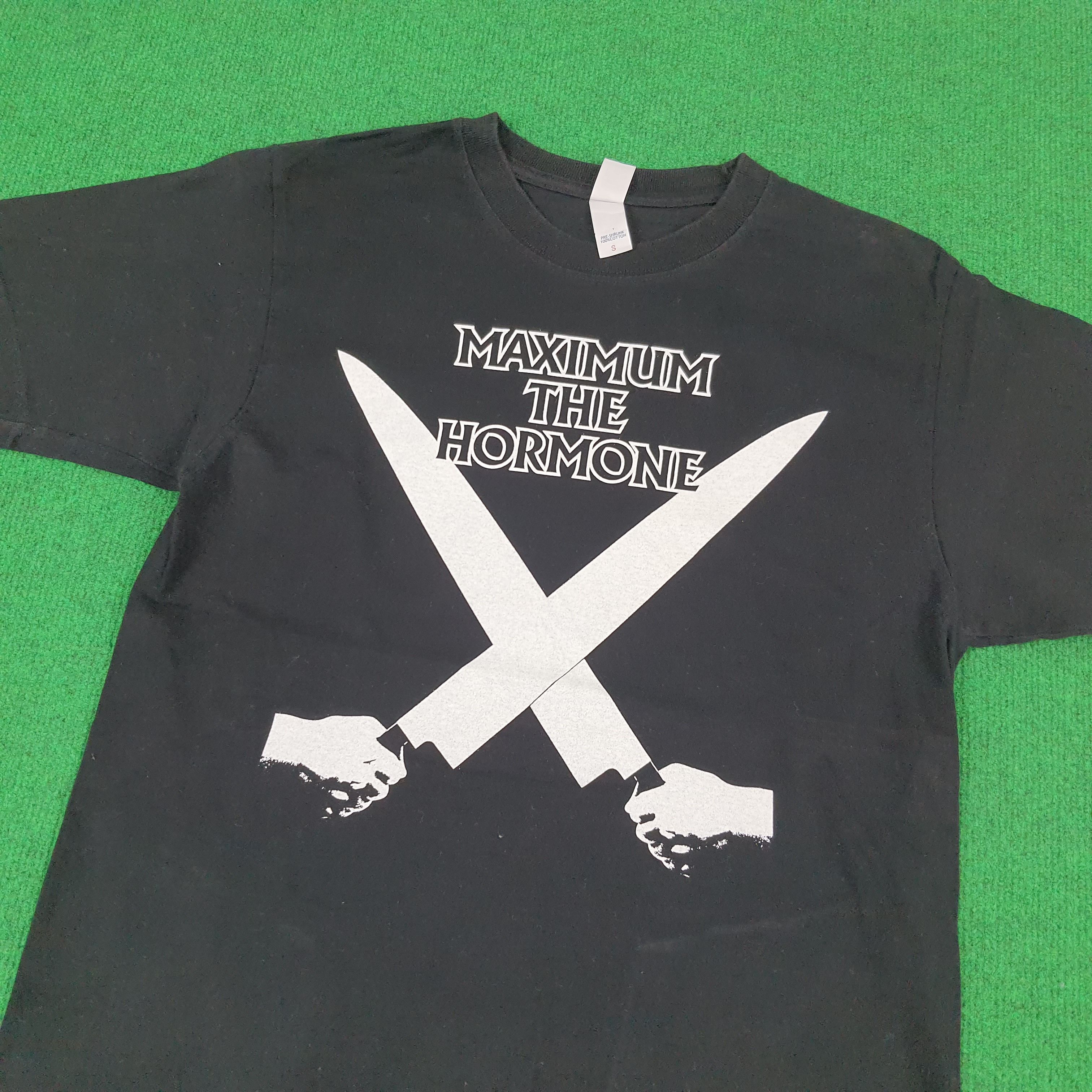 Band Tees × Japanese Brand Vintage Maximum The Hormone Japan Rock T-shirt Size US S / EU 44-46 / 1 - 2 Thumbnail