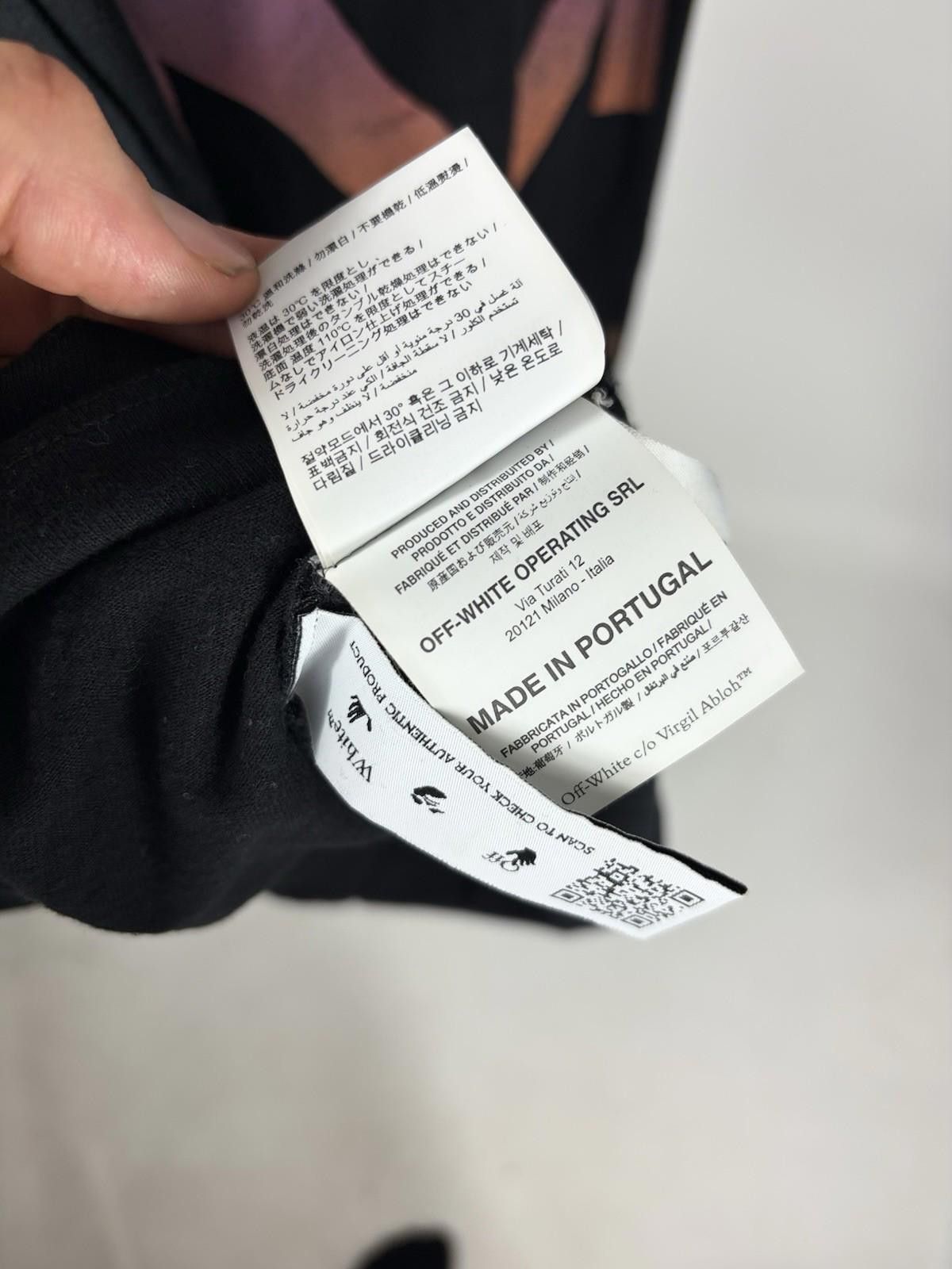 Off-White Off White SS21 Gradient Arrow Graphic T - Shirt Size US S / EU 44-46 / 1 - 9 Thumbnail