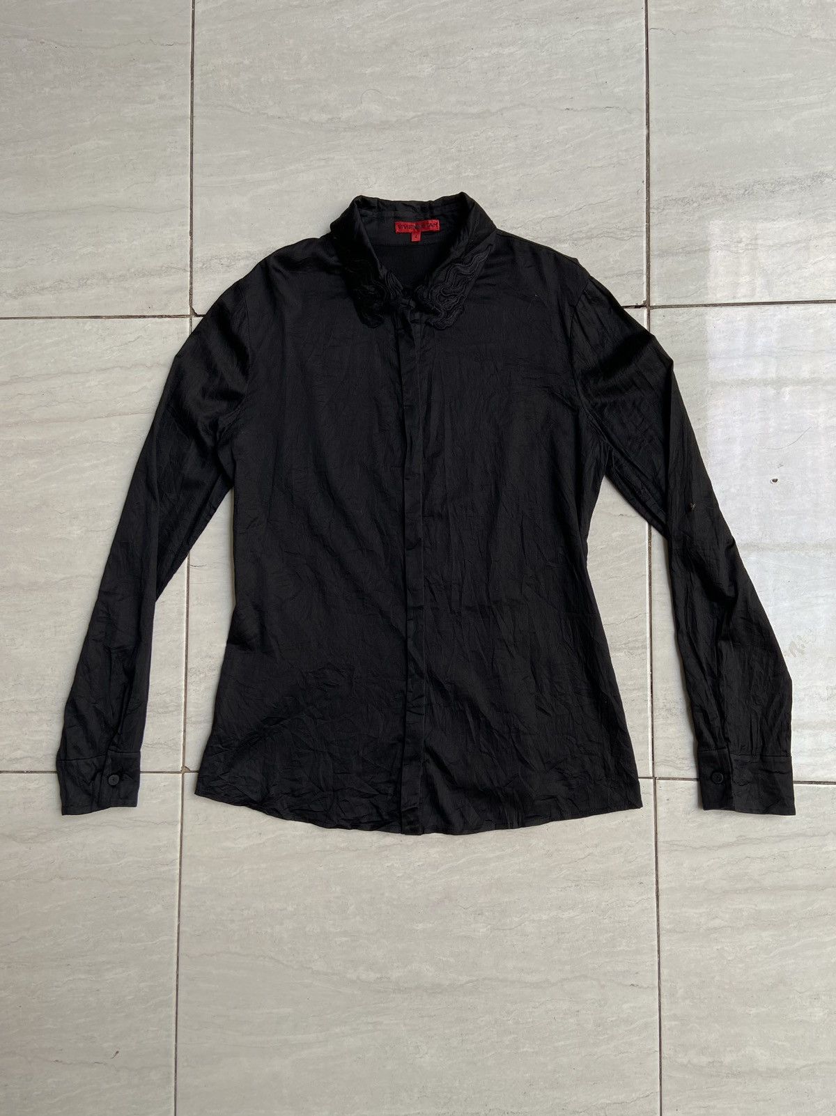Vivienne Tam VIVIENNE TAM Black Shirt Size XS / US 0-2 / IT 36-38 - 6 Thumbnail