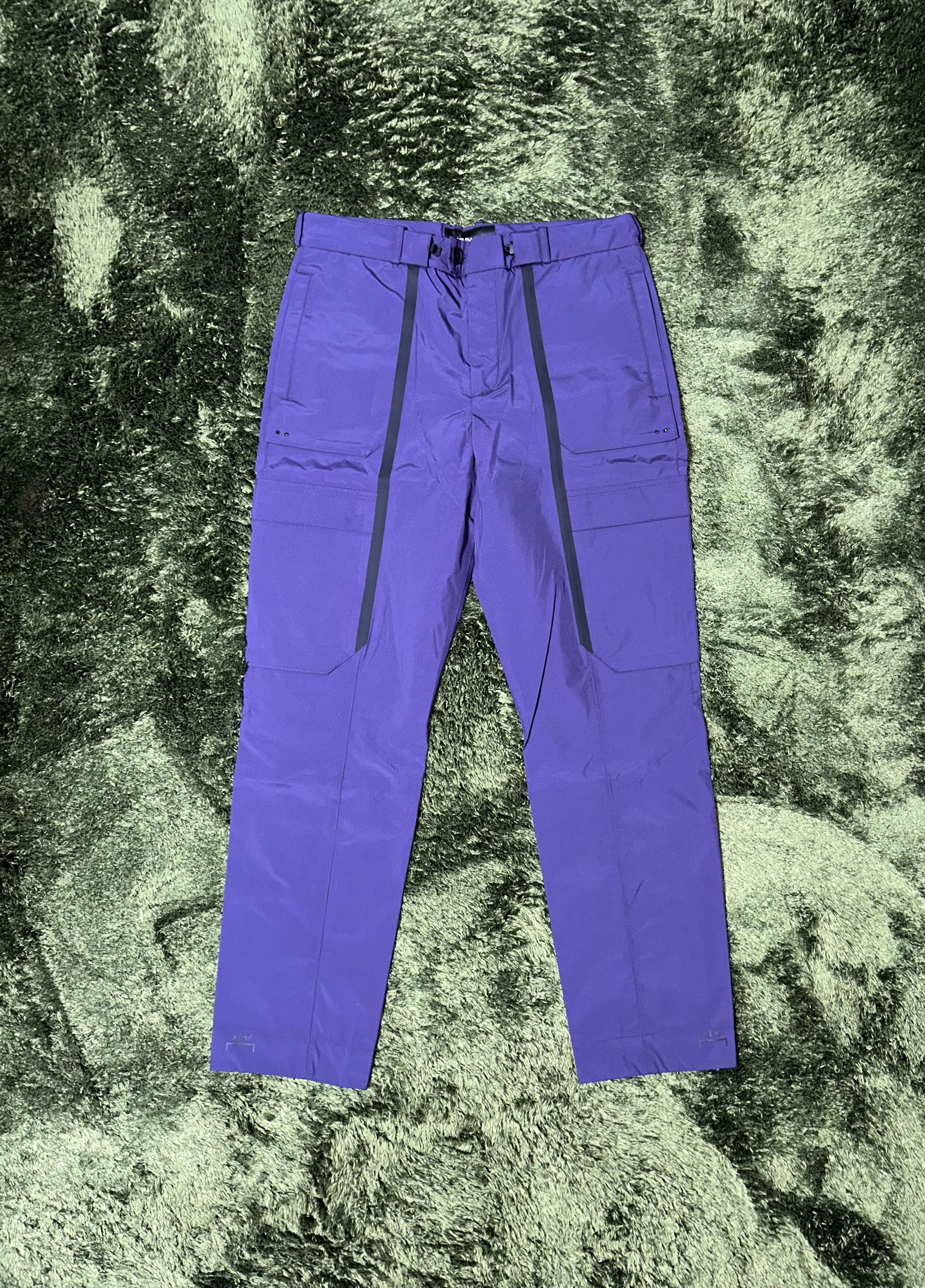 [50] acw a cold wall technical detail cargo pants purple