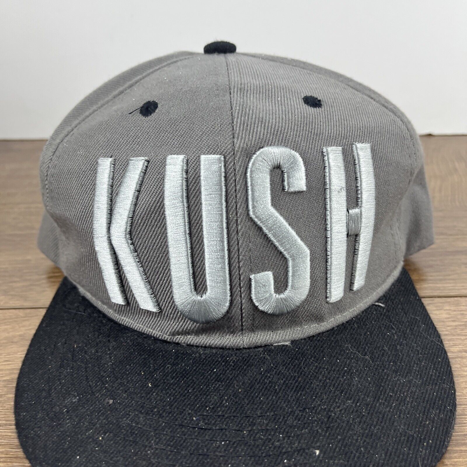 Other Kush Snapback Hat Kush Gray Adjustable Hat Adult Size Hat Gr Size ONE SIZE - 6 Thumbnail