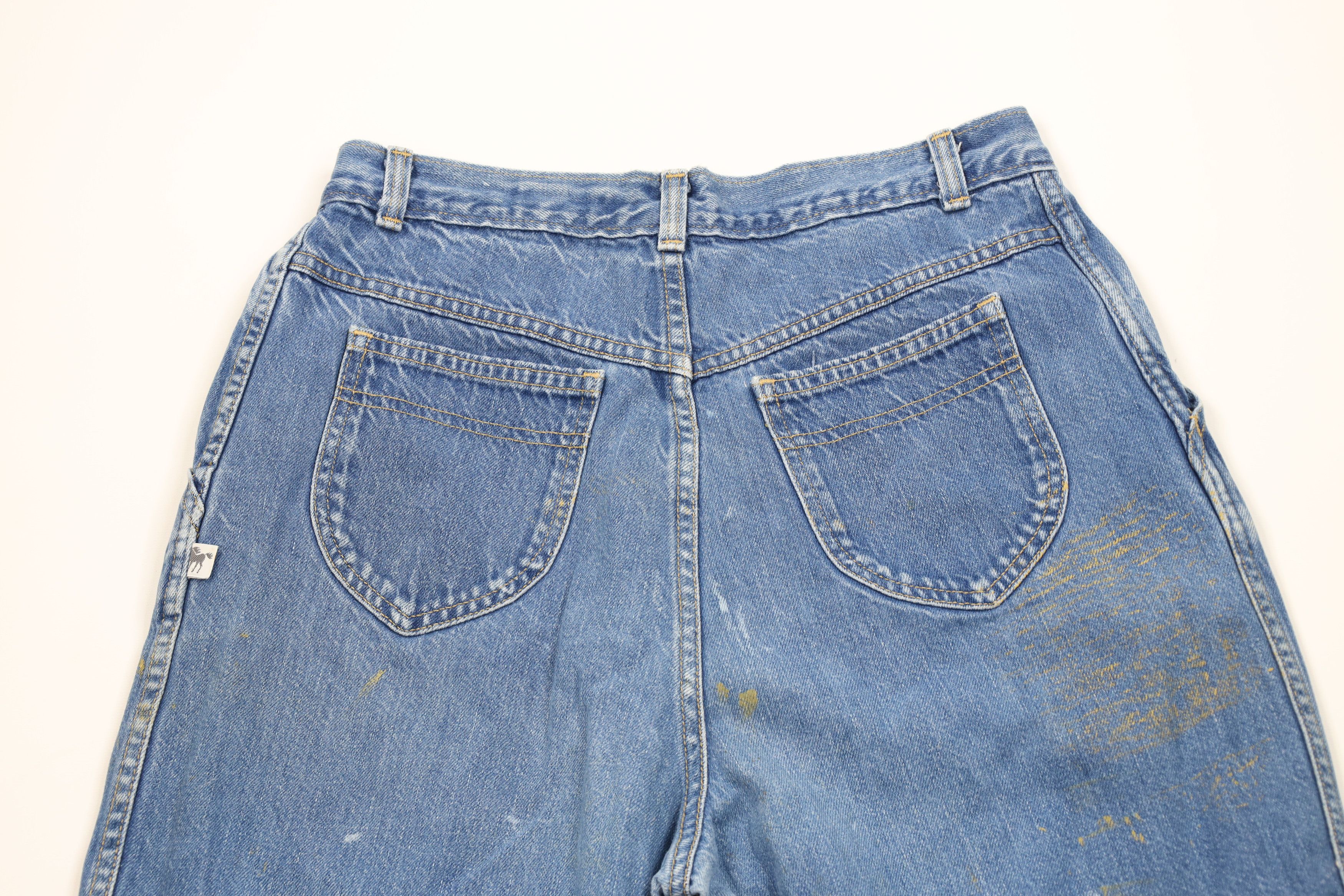 Vintage Vintage 70s Streetwear Pleated High Waisted Denim Jeans USA Size 36" / US 14 / IT 50 - 12 Thumbnail