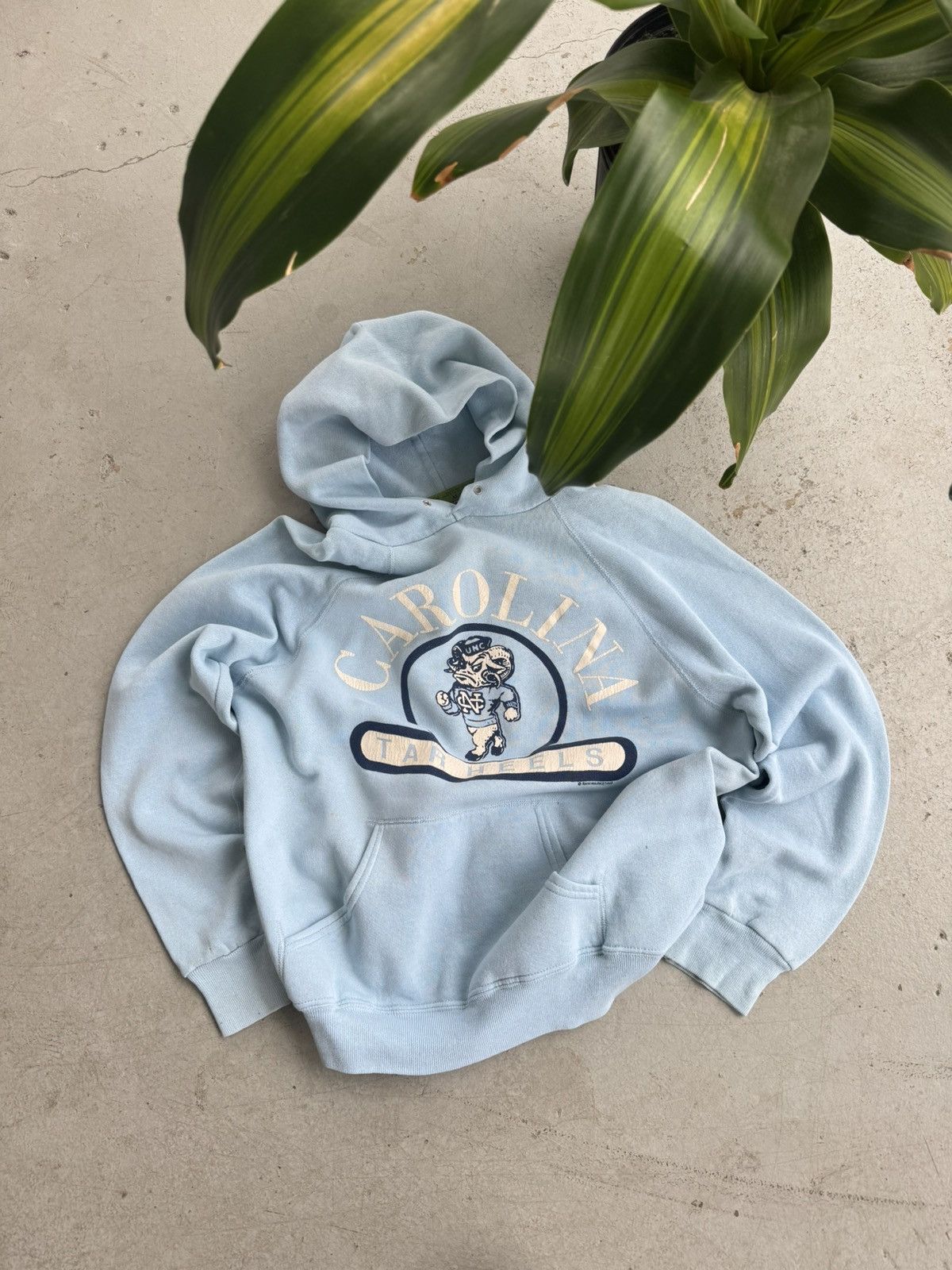 Nike 80s UNC Tar Heels Made in U.S.A Vintage Hoodie Size US S / EU 44-46 / 1 - 5 Thumbnail