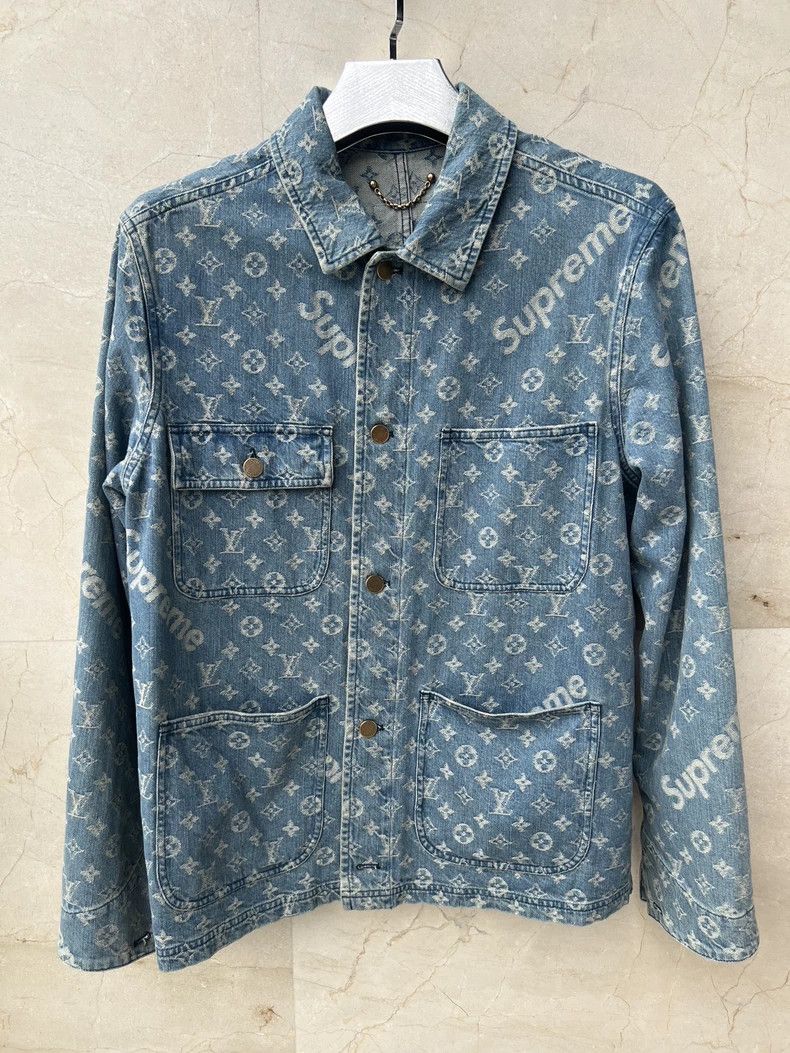 Louis Vuitton × Supreme Supreme Four-pocket jacket 2501-Nextarrow Size US M / EU 48-50 / 2 - 1 Thumbnail