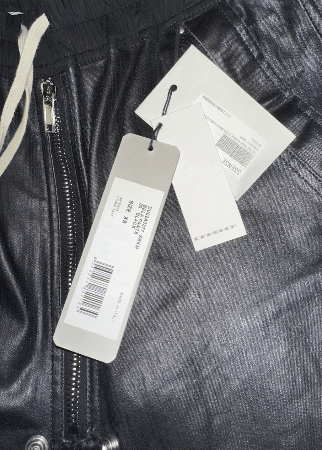 Rick Owens Drkshdw Bela Wax Denim Pants (with Tags) Size US 28 / EU 44 - 15 Thumbnail
