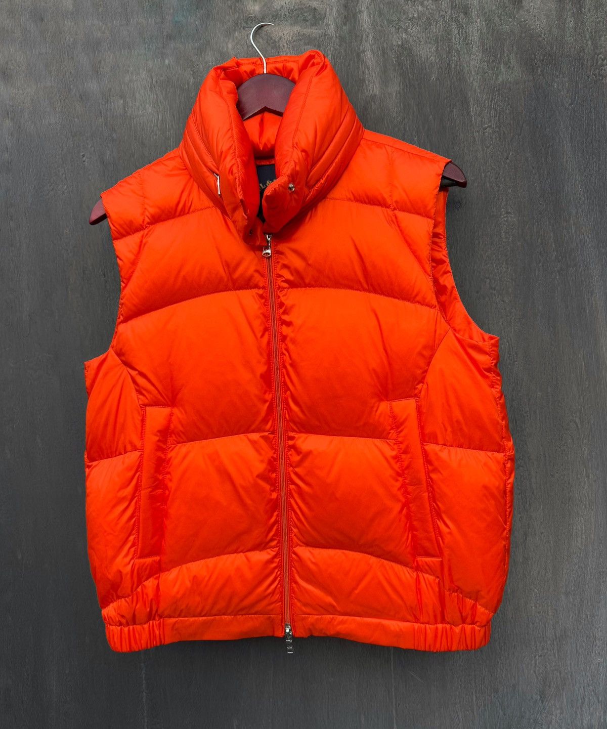 Paul & Shark Paul Shark Yachting Puffer Down Nylon Orange Vest Size M Size M / US 6-8 / IT 42-44 - 1 Thumbnail
