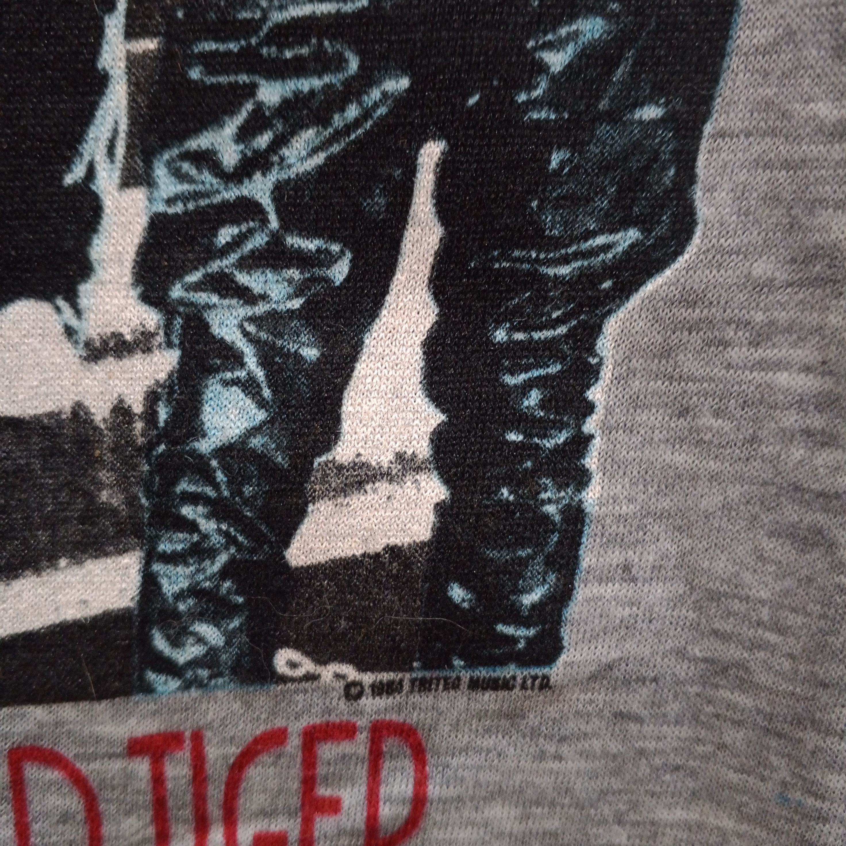 Band Tees Vintage Duran Duran Raglan Shirt 80s New Wave Band Tee Size US M / EU 48-50 / 2 - 3 Thumbnail