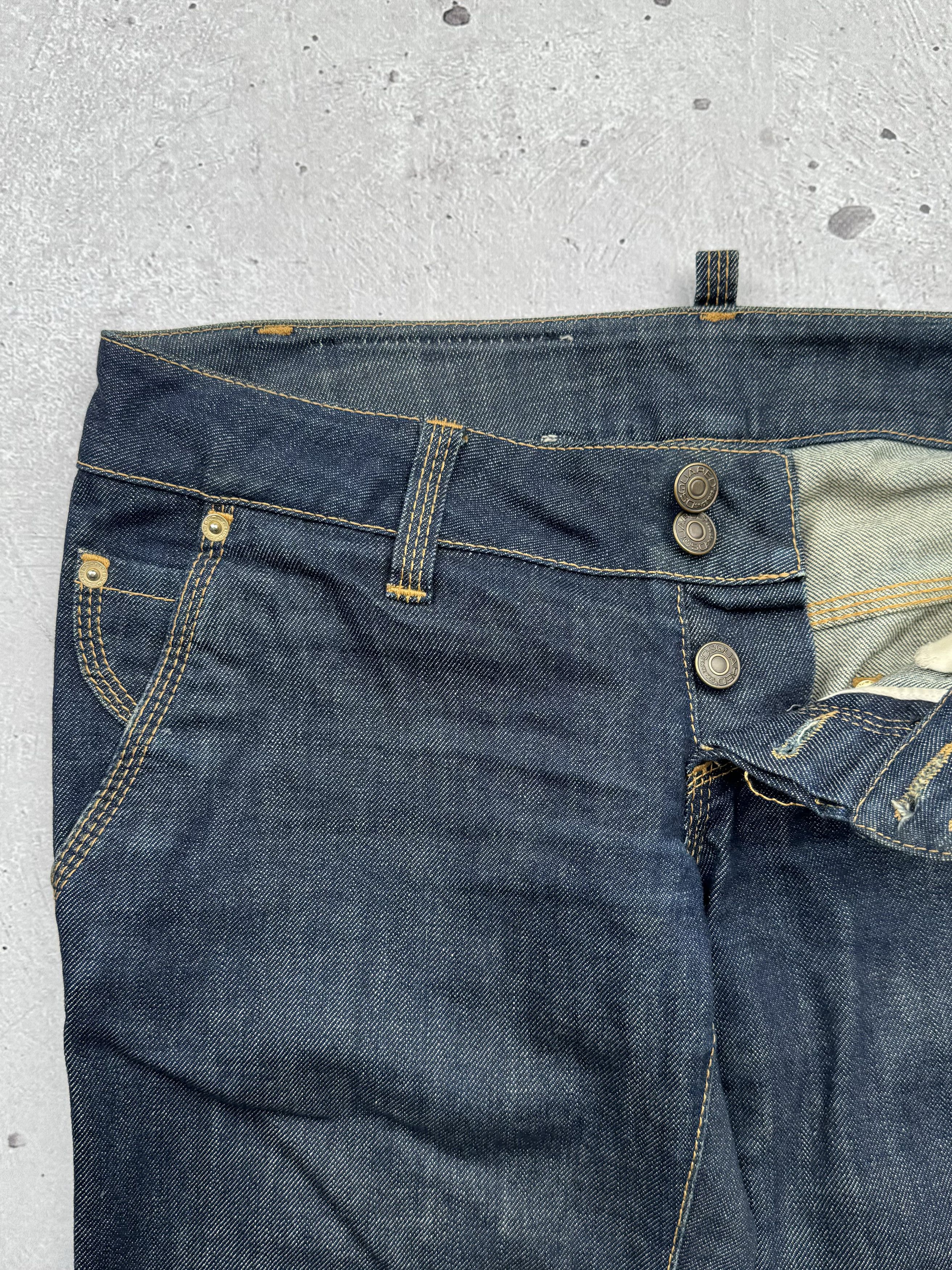 Dsquared2 × Vintage Dsquared2 Vintage Multi Zipped Jeans Size 27" / US 4 / IT 40 - 7 Thumbnail