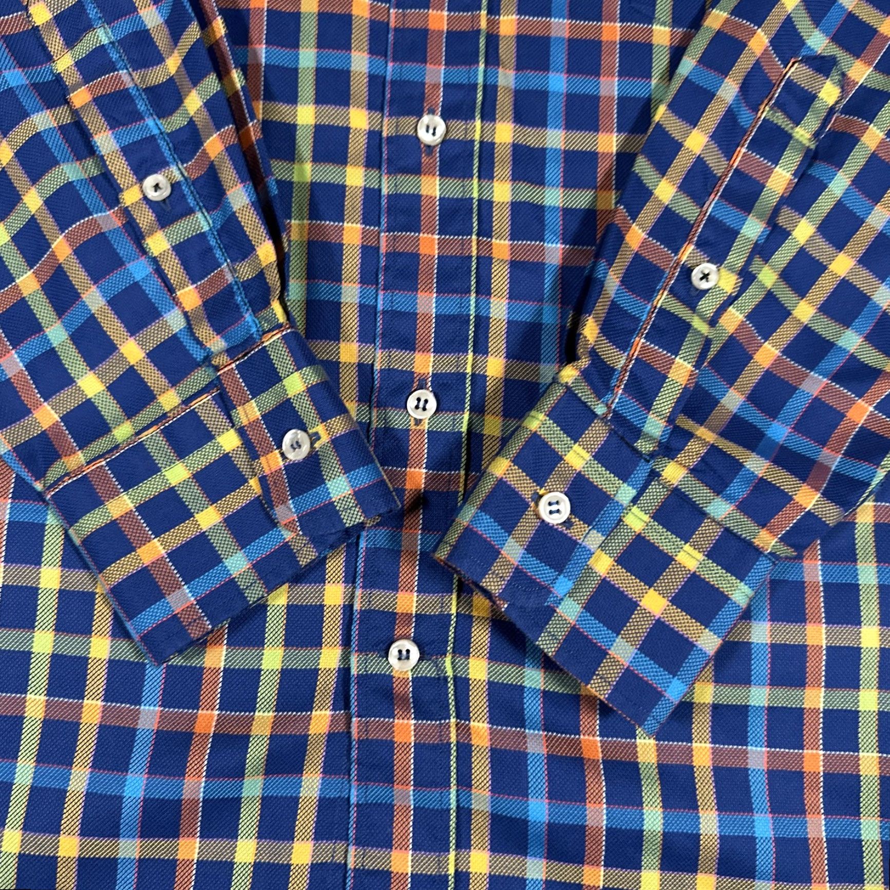 Paul & Shark Paul & Shark Yachting Shirt Mens XL Blue Multicolor Plaid Button Down Cotton Size US L / EU 52-54 / 3 - 4 Thumbnail