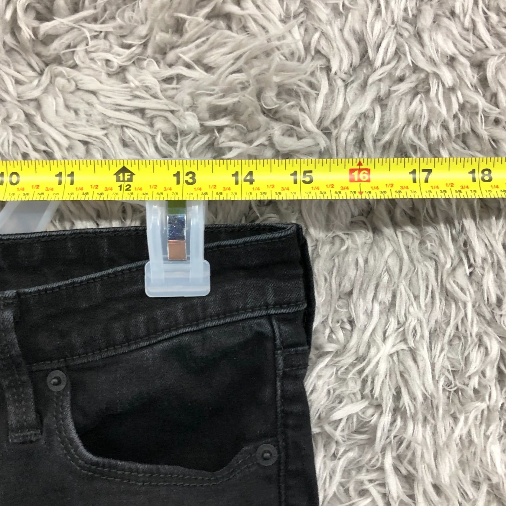 Vintage Universal Thread Jeans Womens Size 6 Mid Rise Skinny 5-Pocket Dark Wash Black Denim Size 28" / US 6 / IT 42 - 2 Thumbnail