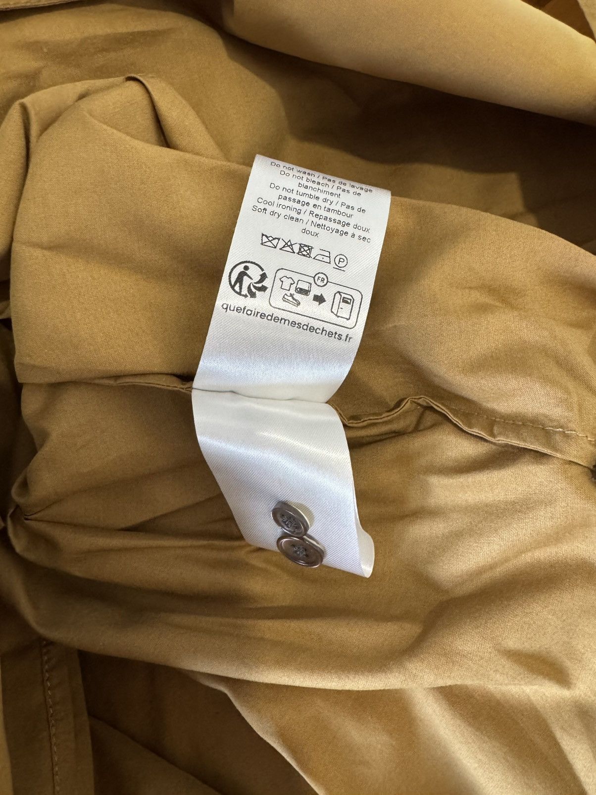 Lemaire Lemaire Straight Collar Twisted Shirt - 38 Size M / US 6-8 / IT 42-44 - 9 Thumbnail