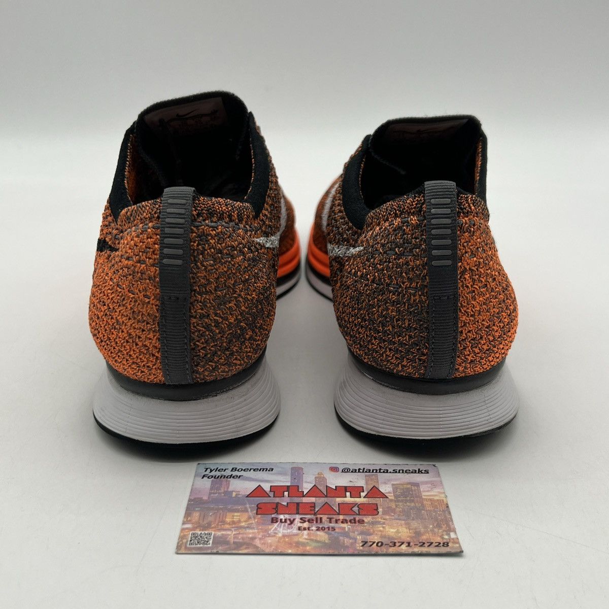 Nike Flyknit racer total orange Size US 11 / EU 44 - 3 Thumbnail