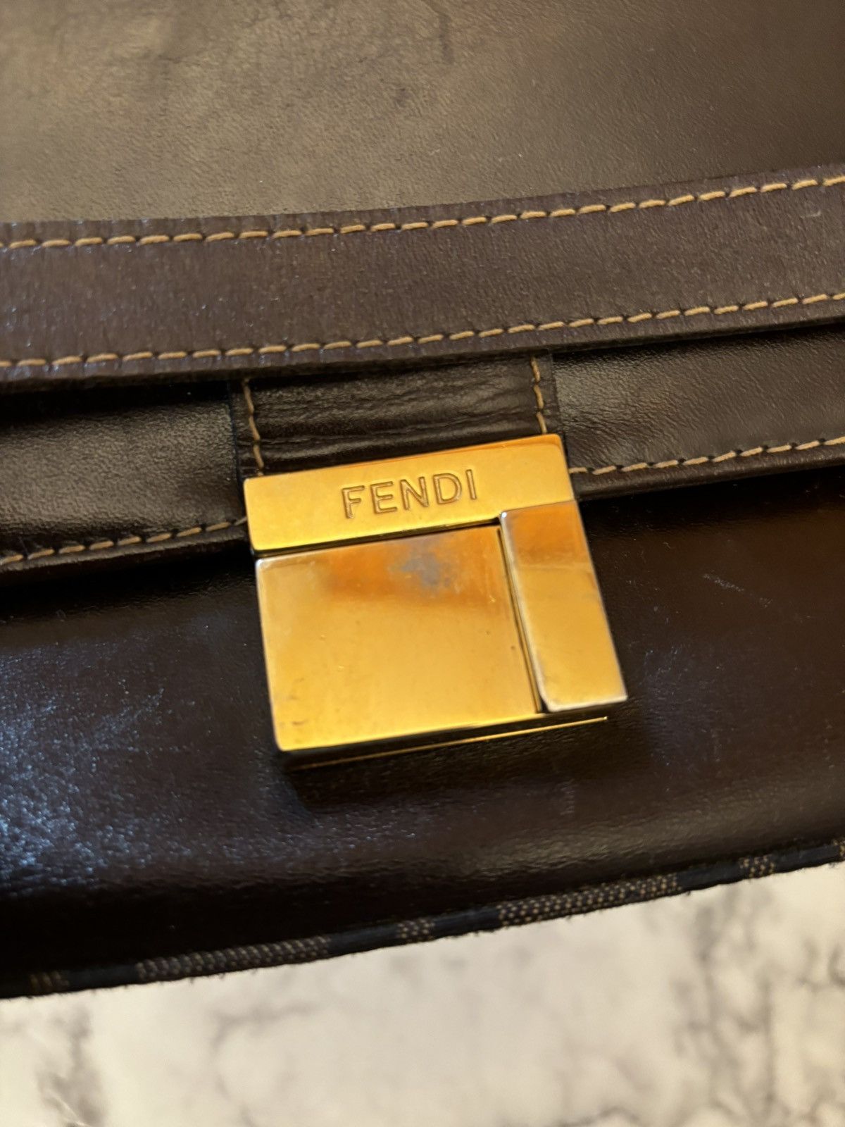 Fendi RESERVED Fendi Baguette Bauletto trunk bag Size ONE SIZE - 6 Thumbnail