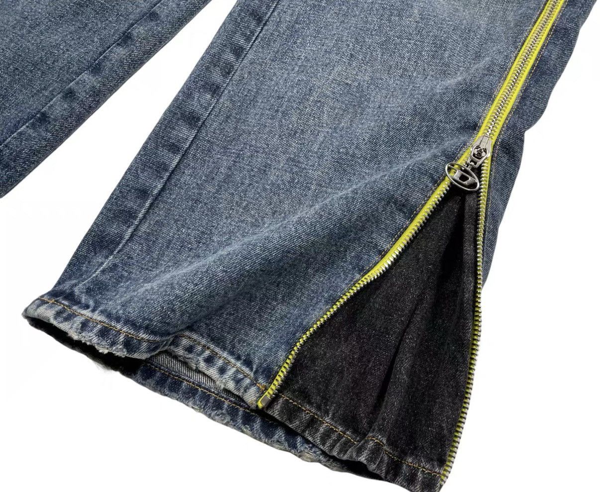 Diesel Diesel Oversized Zip Detail Jeans J31 Size US 30 / EU 46 - 6 Thumbnail