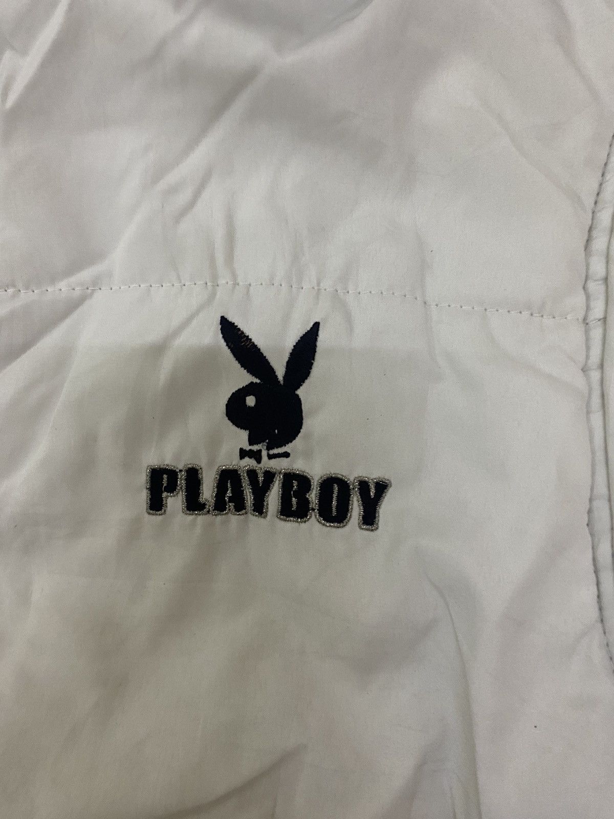 Playboy Vintage playboy white puffer jacket Size S / US 4 / IT 40 - 6 Thumbnail