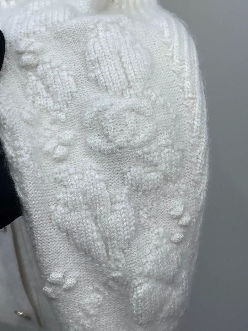 Chanel Chanel Knit Cashmere size 34 Cardigan Size XS / US 0-2 / IT 36-38 - 3 Thumbnail