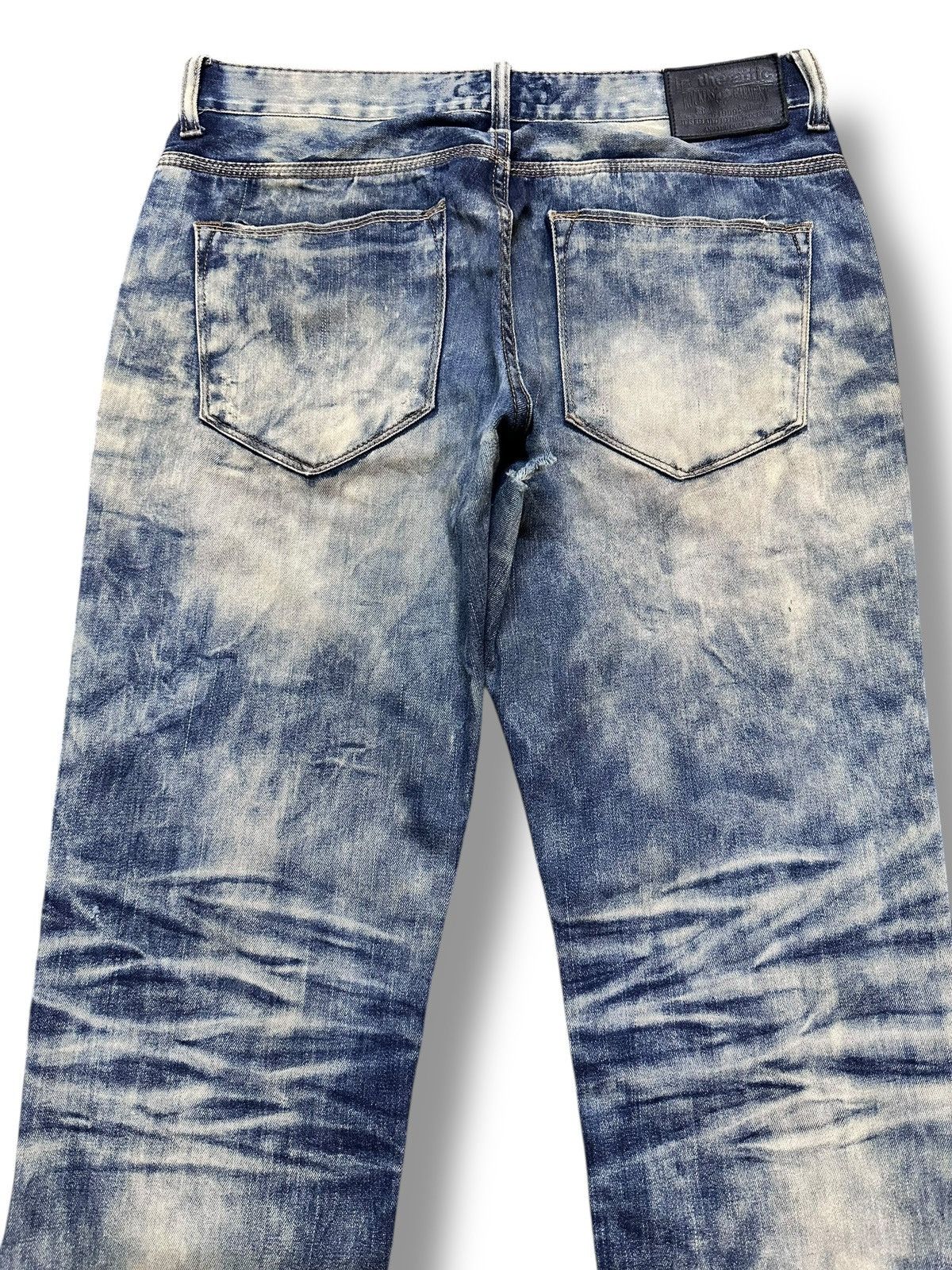 In The Attic In The Attic Vintage Slim Fit Loose Style With Thunder Wash Size US 33 - 6 Thumbnail