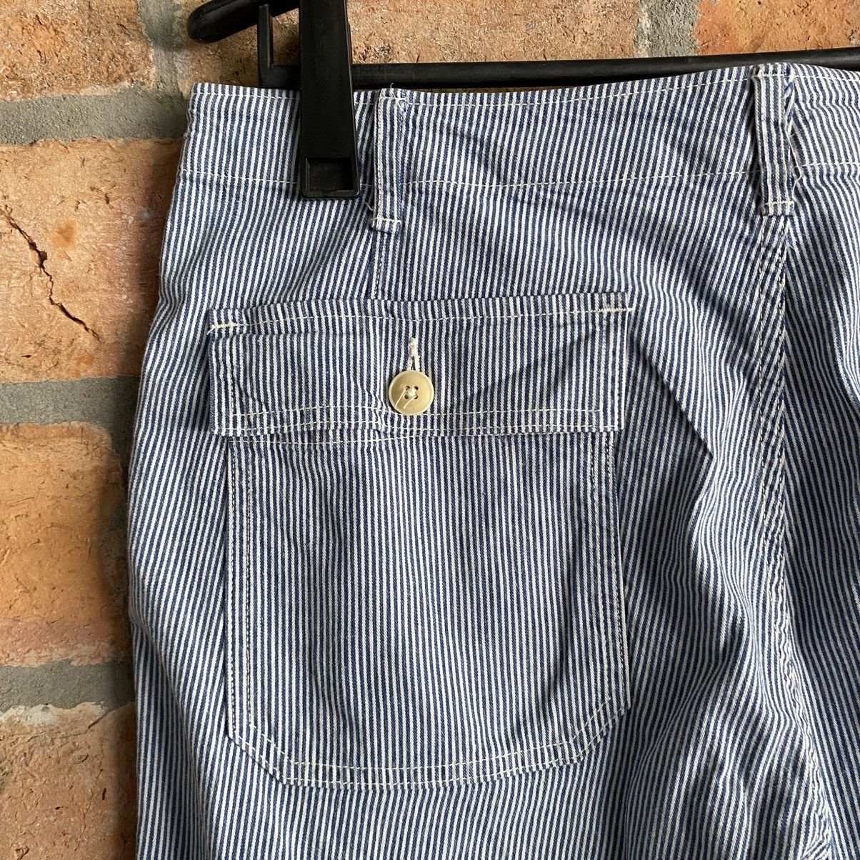 45rpm 45RPM Blue White Striped Casual Pants Size 27" / US 4 / IT 40 - 7 Thumbnail