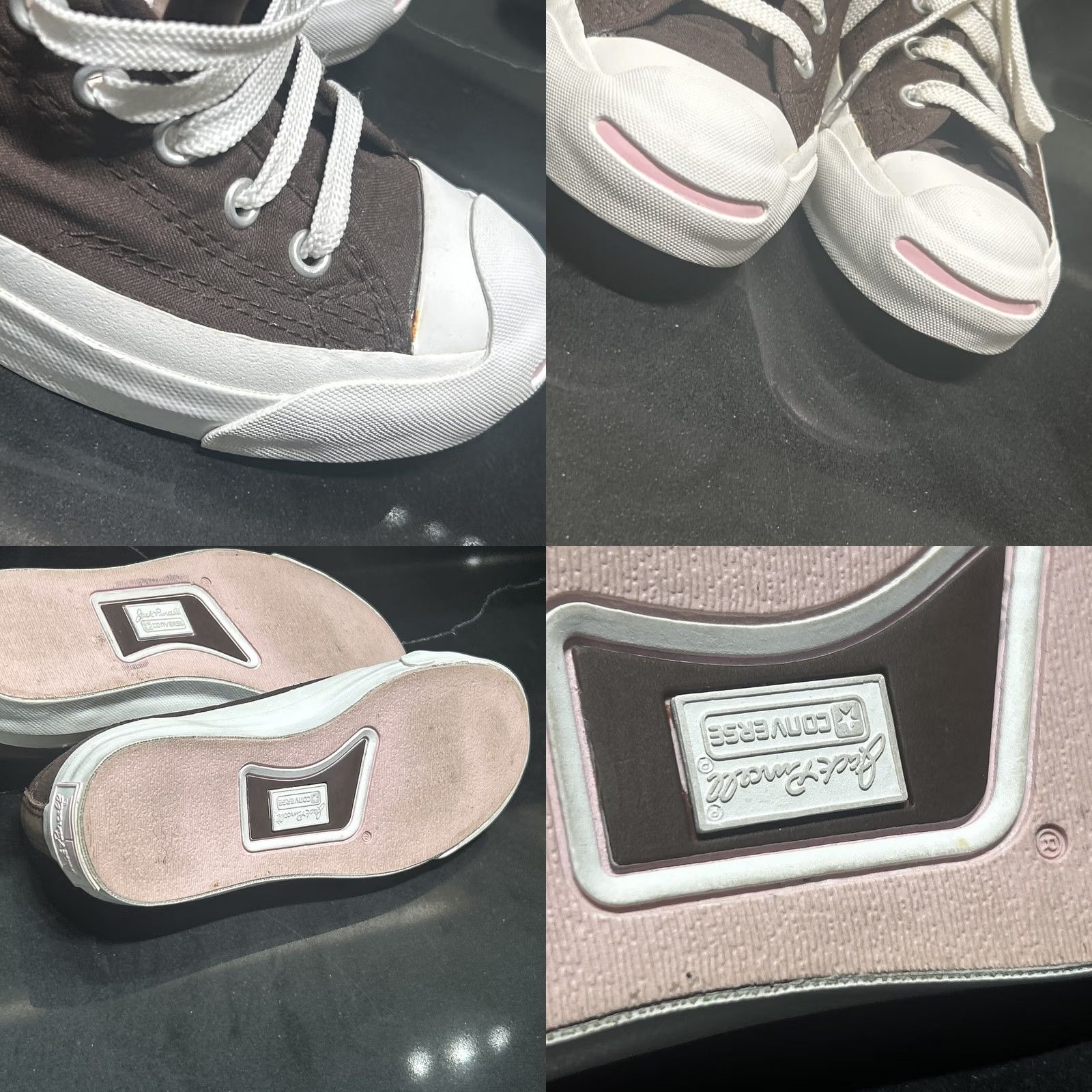 Vintage VINTAGE Brown Women's Chuck Purcell Canvas Sneakers Size 5 Sneaker Womens Shoes Canvas Brown 5 Size US 5 / IT 35 - 8 Thumbnail