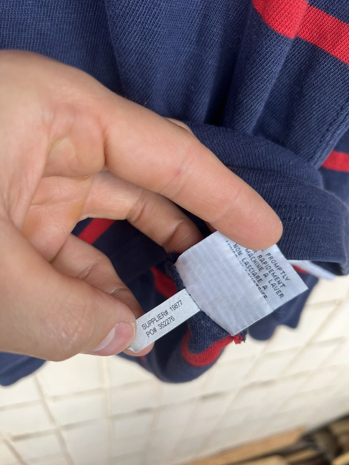 Polo Ralph Lauren Vintage 90s Polo Ralph Lauren Rugby Long Sleeve Shirt Size US S / EU 44-46 / 1 - 13 Thumbnail