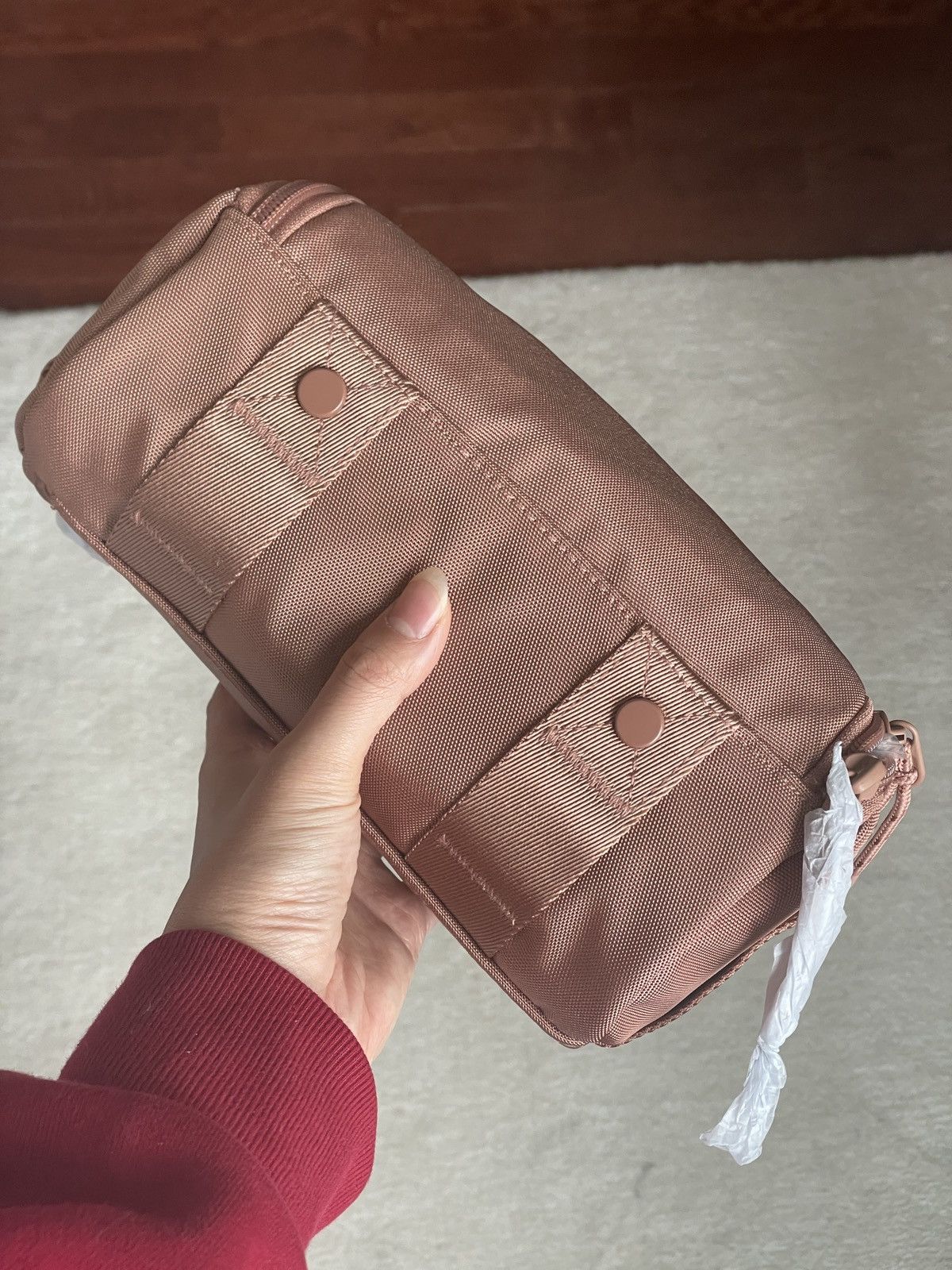 Dagne Dover Dagne Dover Small Seoul Dopp Kit in Warm Dust Size ONE SIZE - 2 Thumbnail