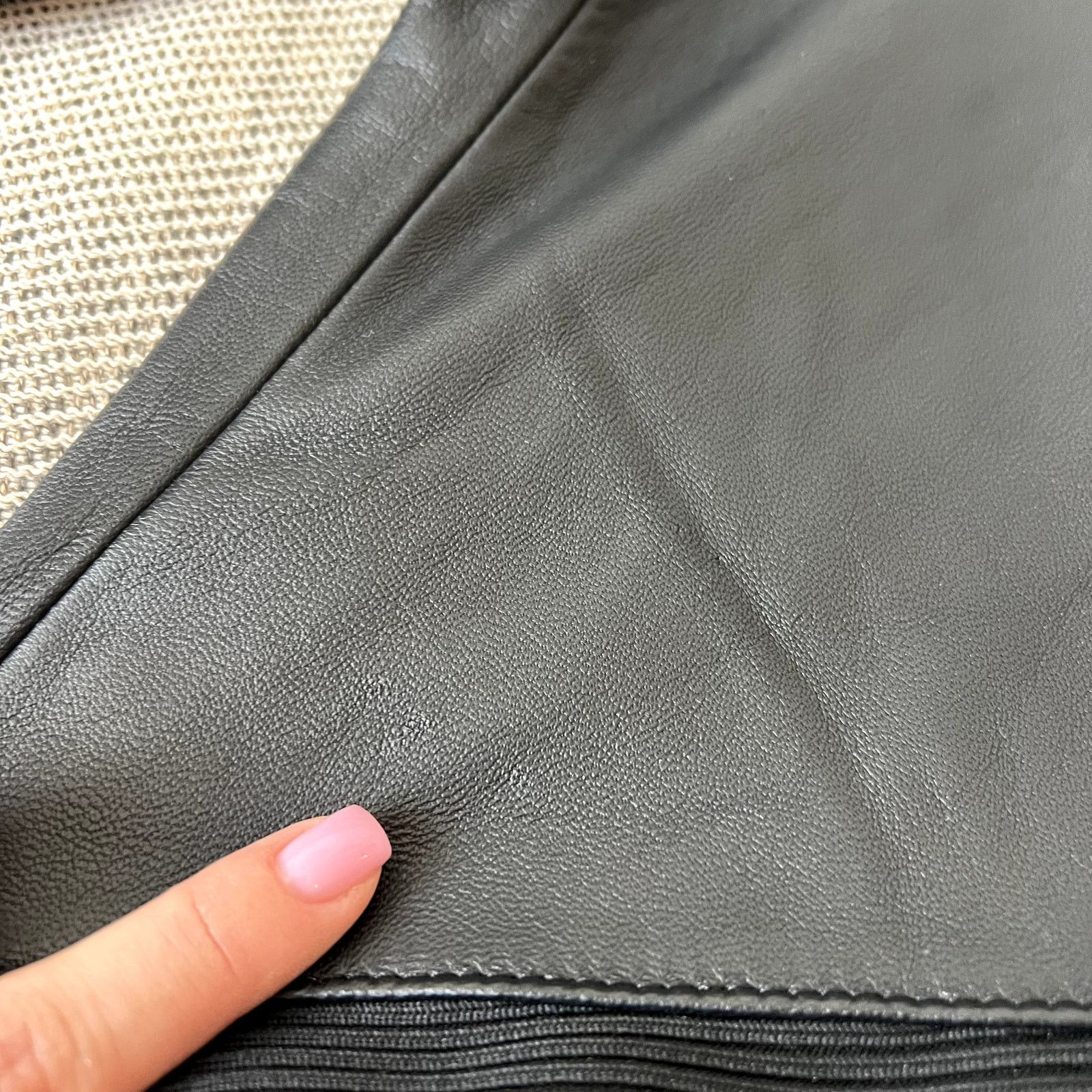 Dion Lee Dion Lee leather panelled flared pants black size XS 2 Size 24" / US 00 / IT 34 - 4 Thumbnail